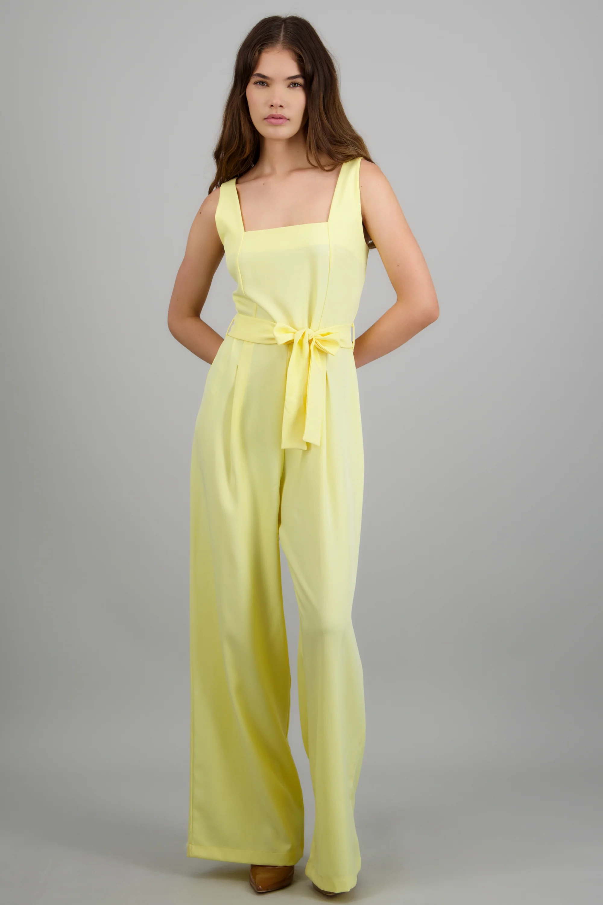 Jumpsuit tirantes detalle cinturon