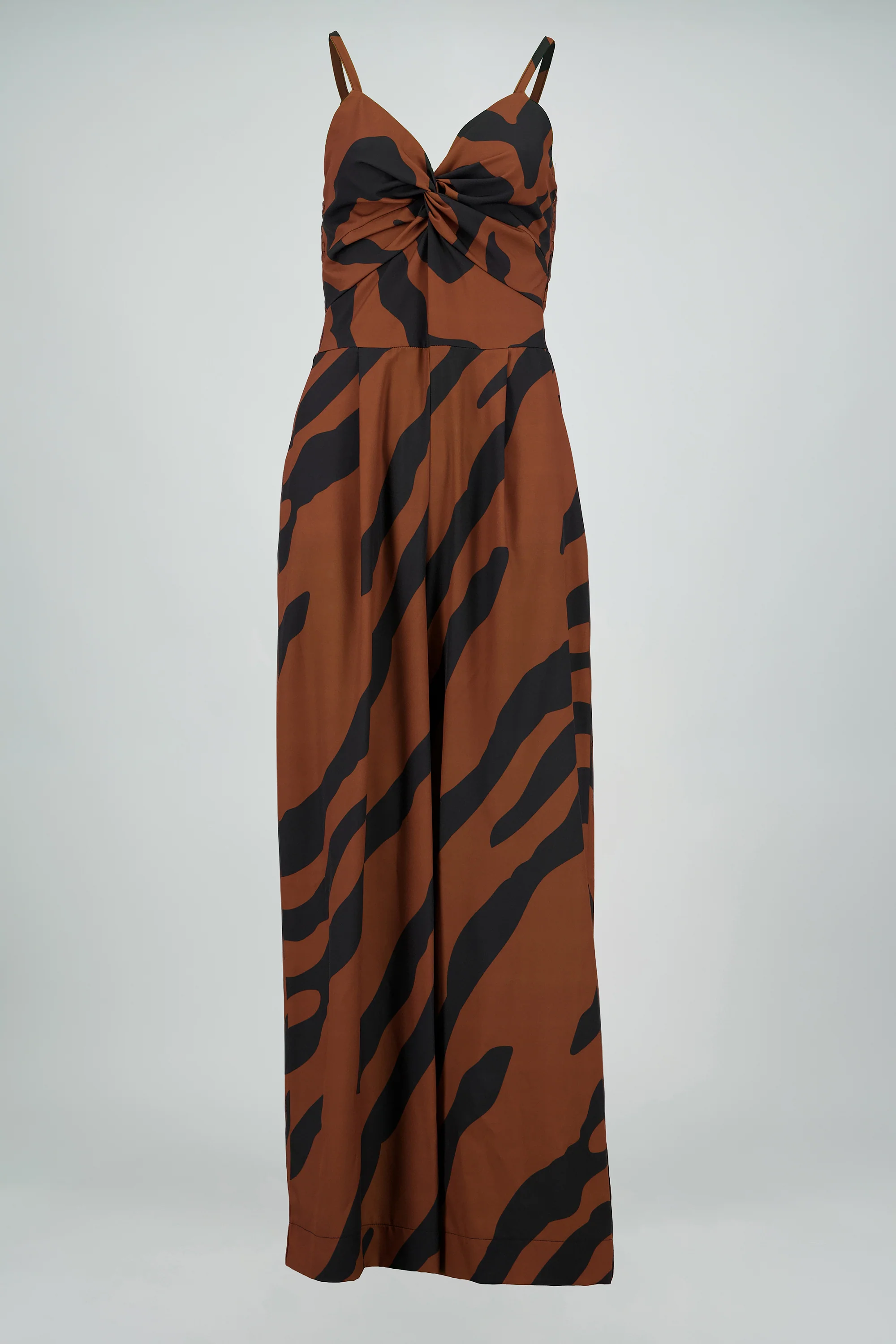 Jumpsuit tirantes estampado detalle nudo - Image 6