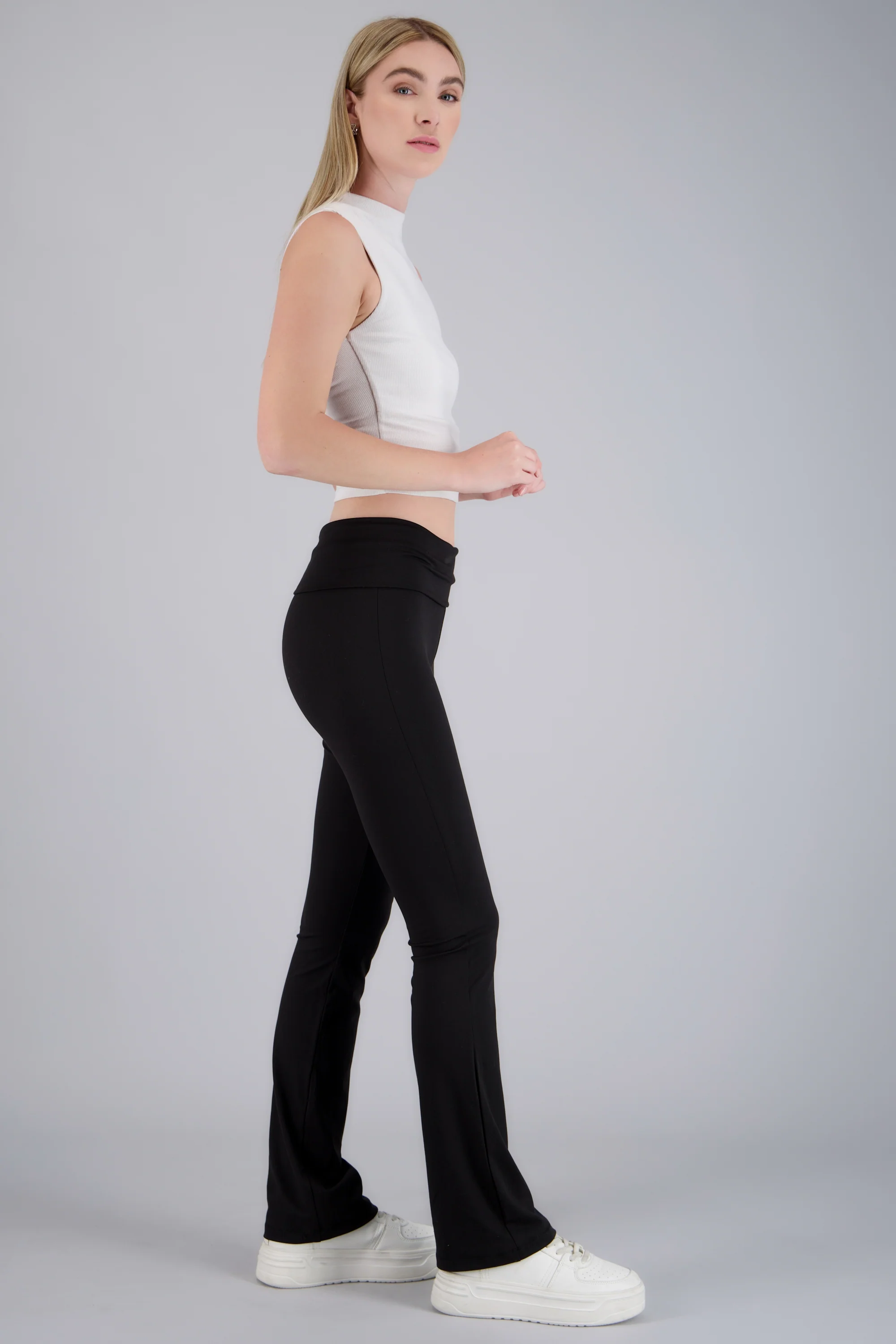 leggings corte recto pretina ancha - Image 2
