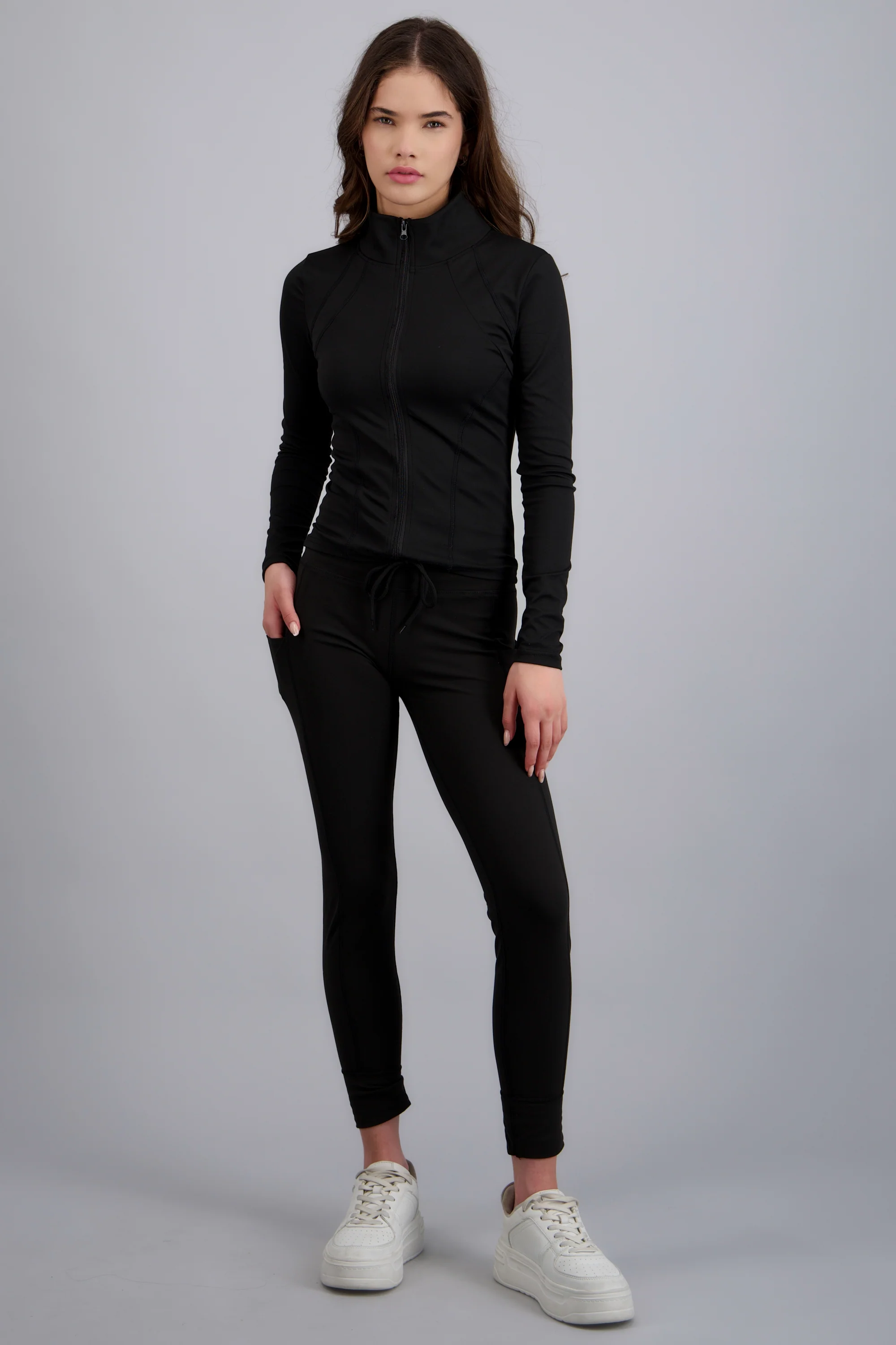 Leggings deportivos con jareta y bolsas