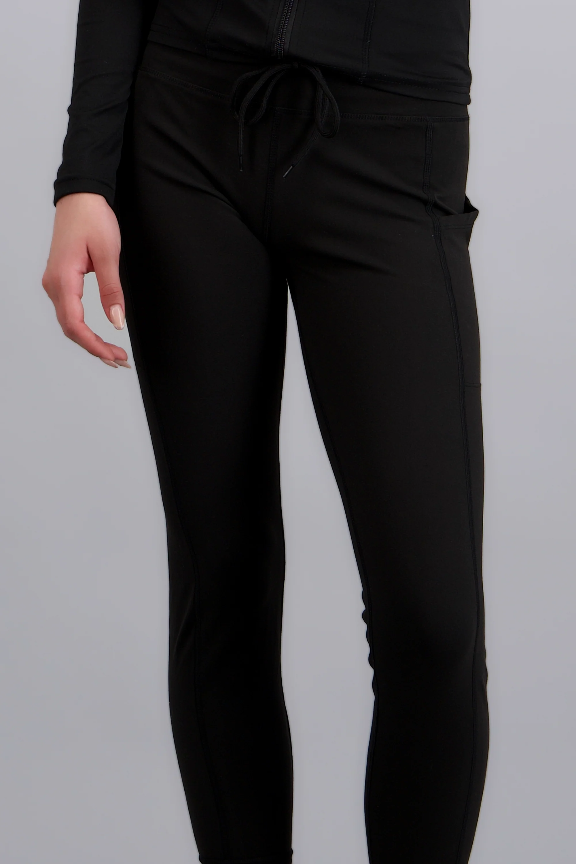 Leggings deportivos con jareta y bolsas - Image 5