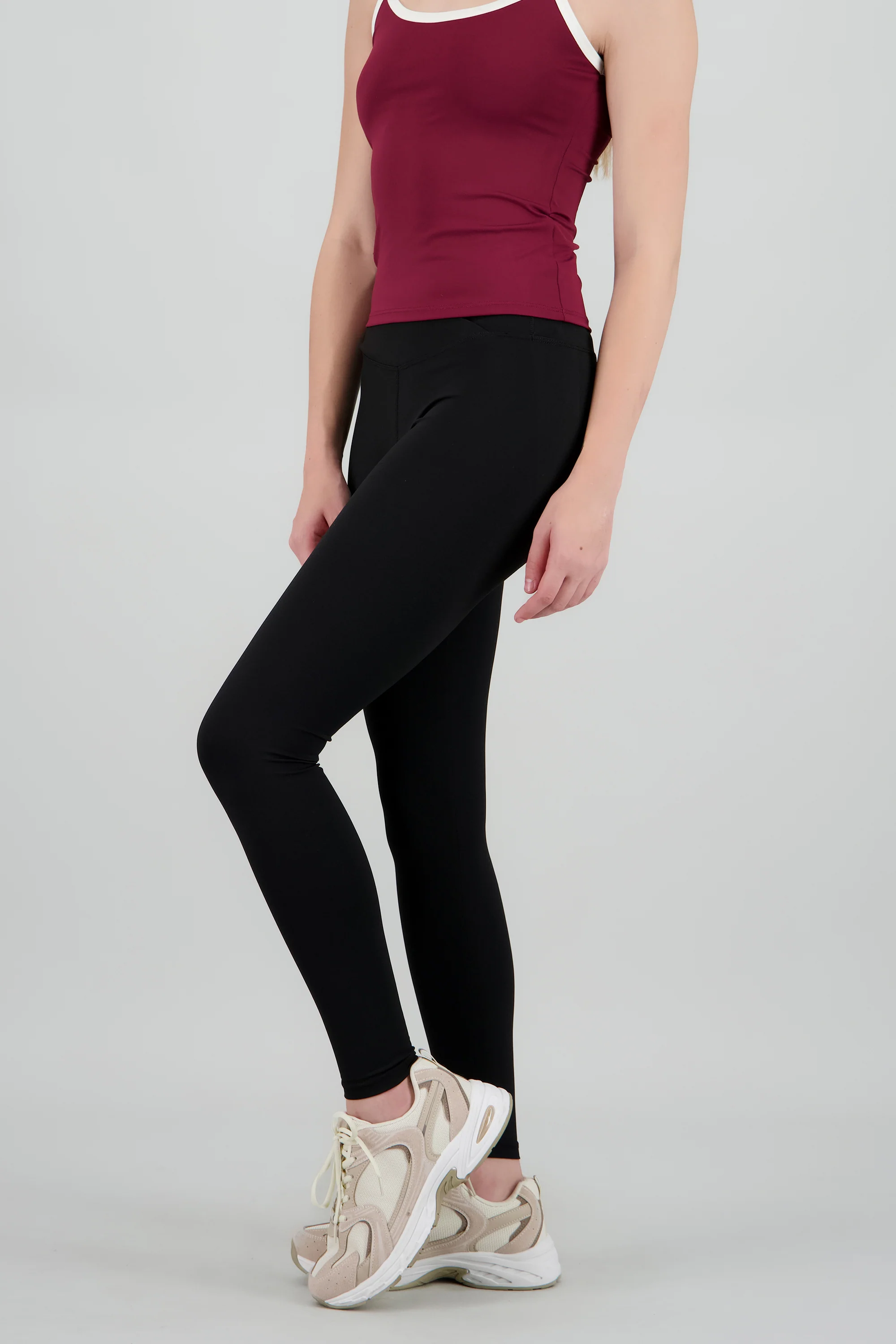 Leggings deportivos skinny detalle pretina - Image 3
