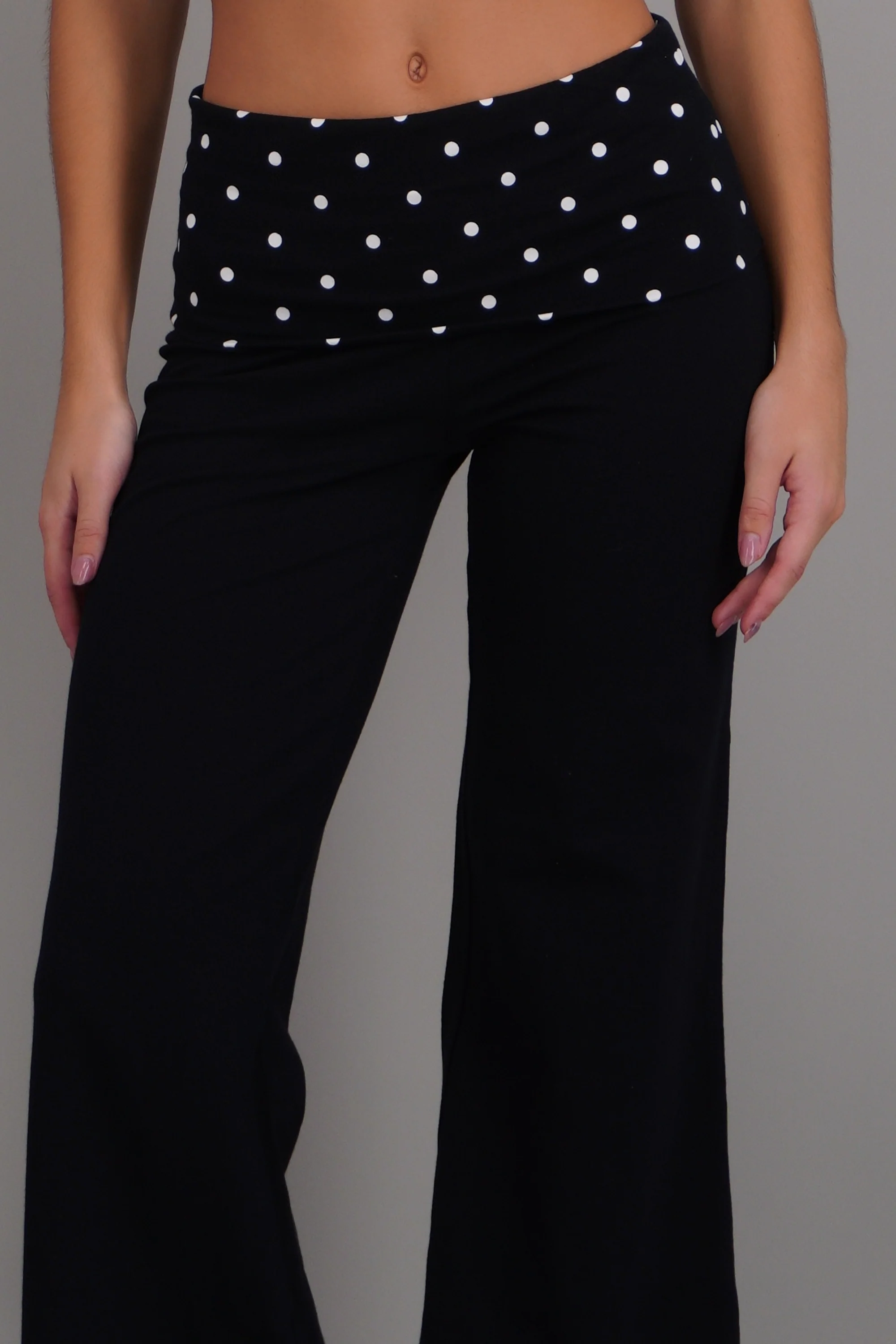 Leggings detalle doblez polka dots - Image 5