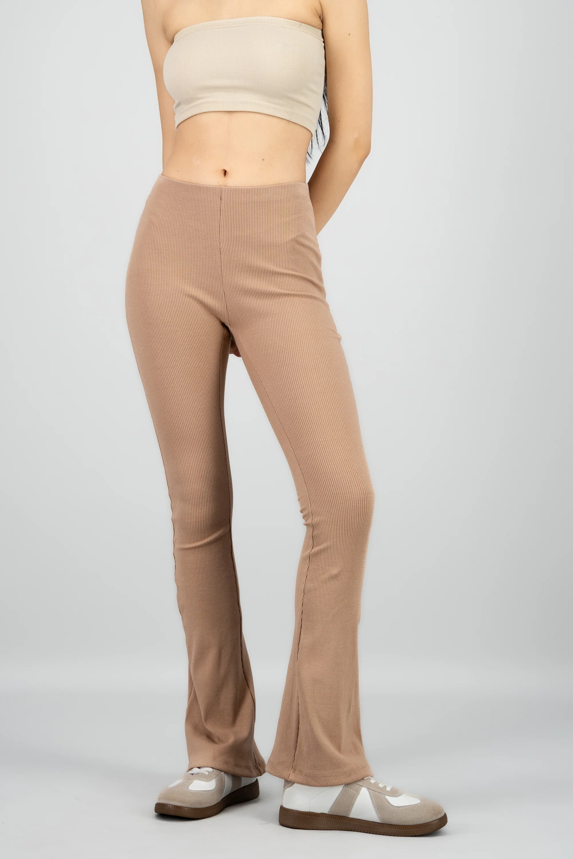 Leggings flare rib - Image 2