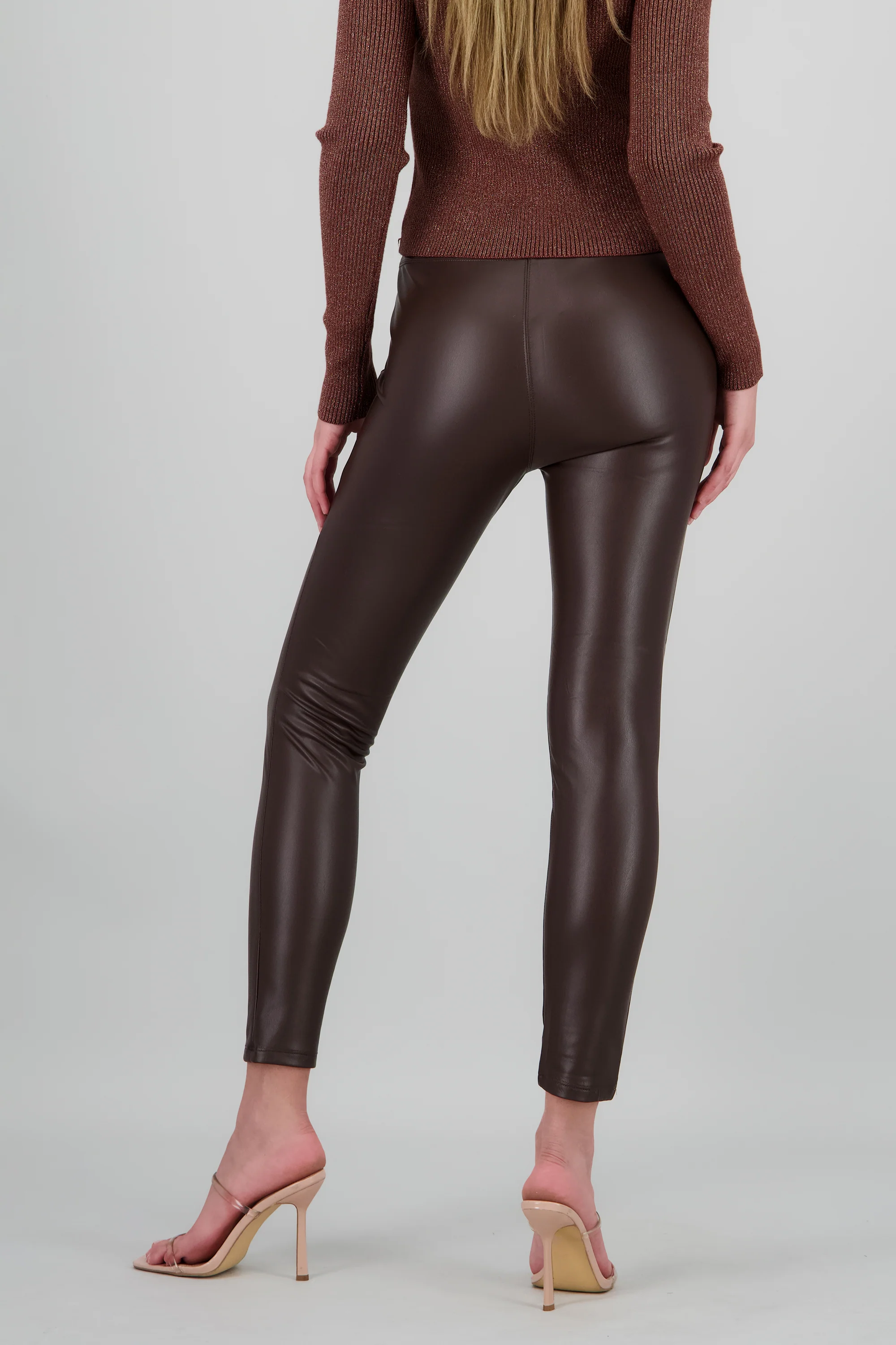 Leggings PU liso - Image 4