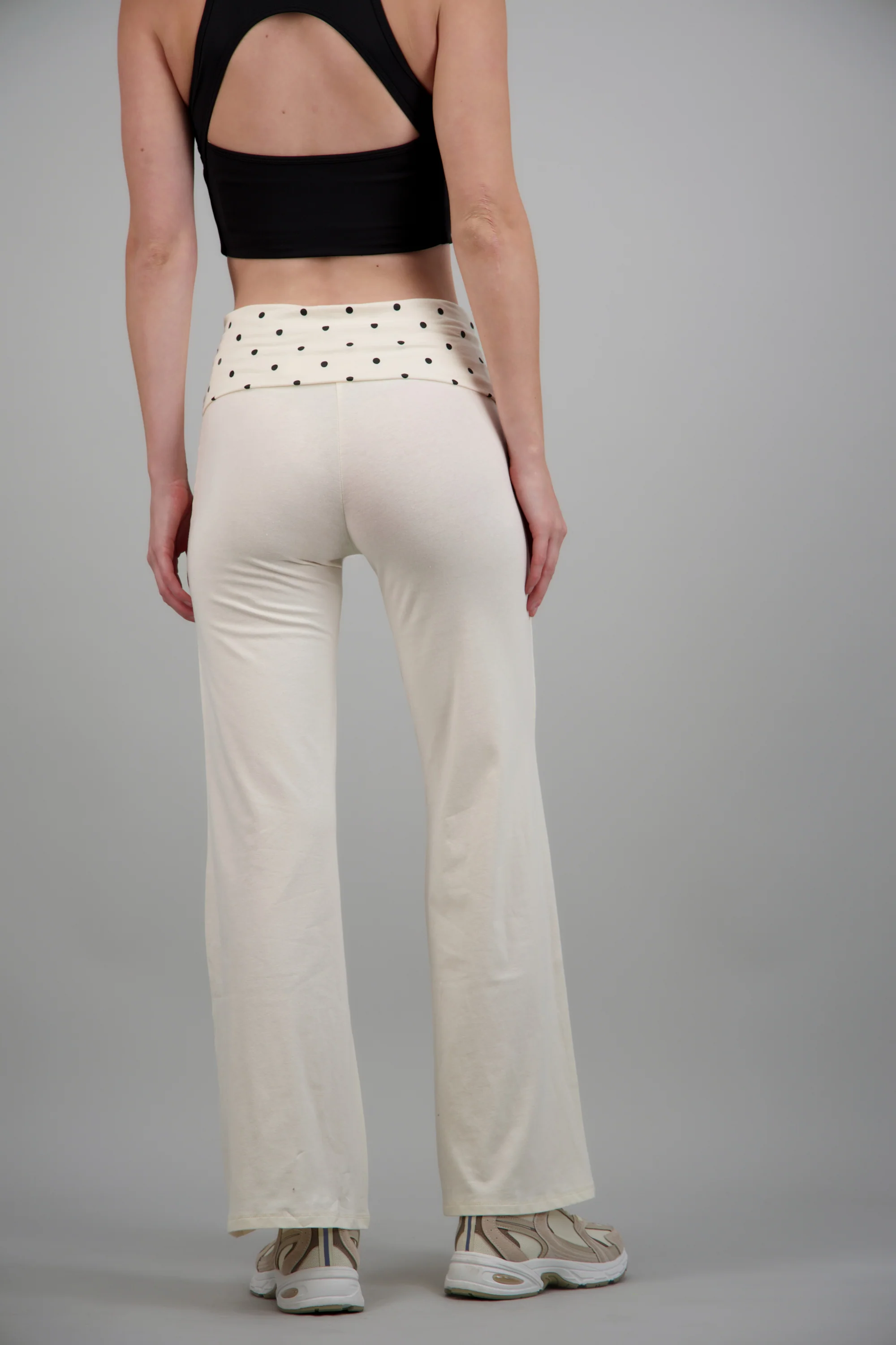 Leggings tacto suave detalle polka dots - Image 4