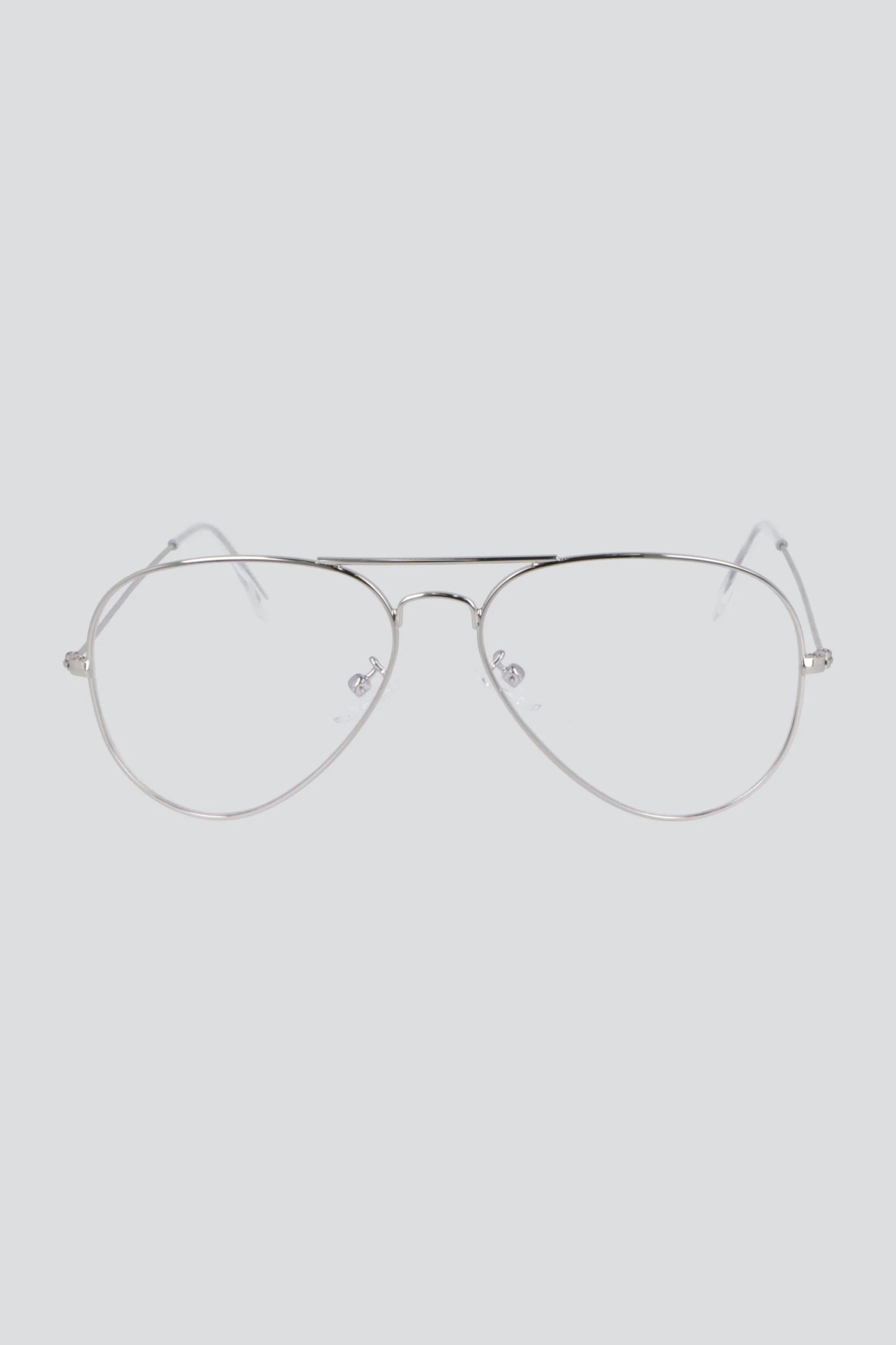 Lentes aviador delgados luz azul