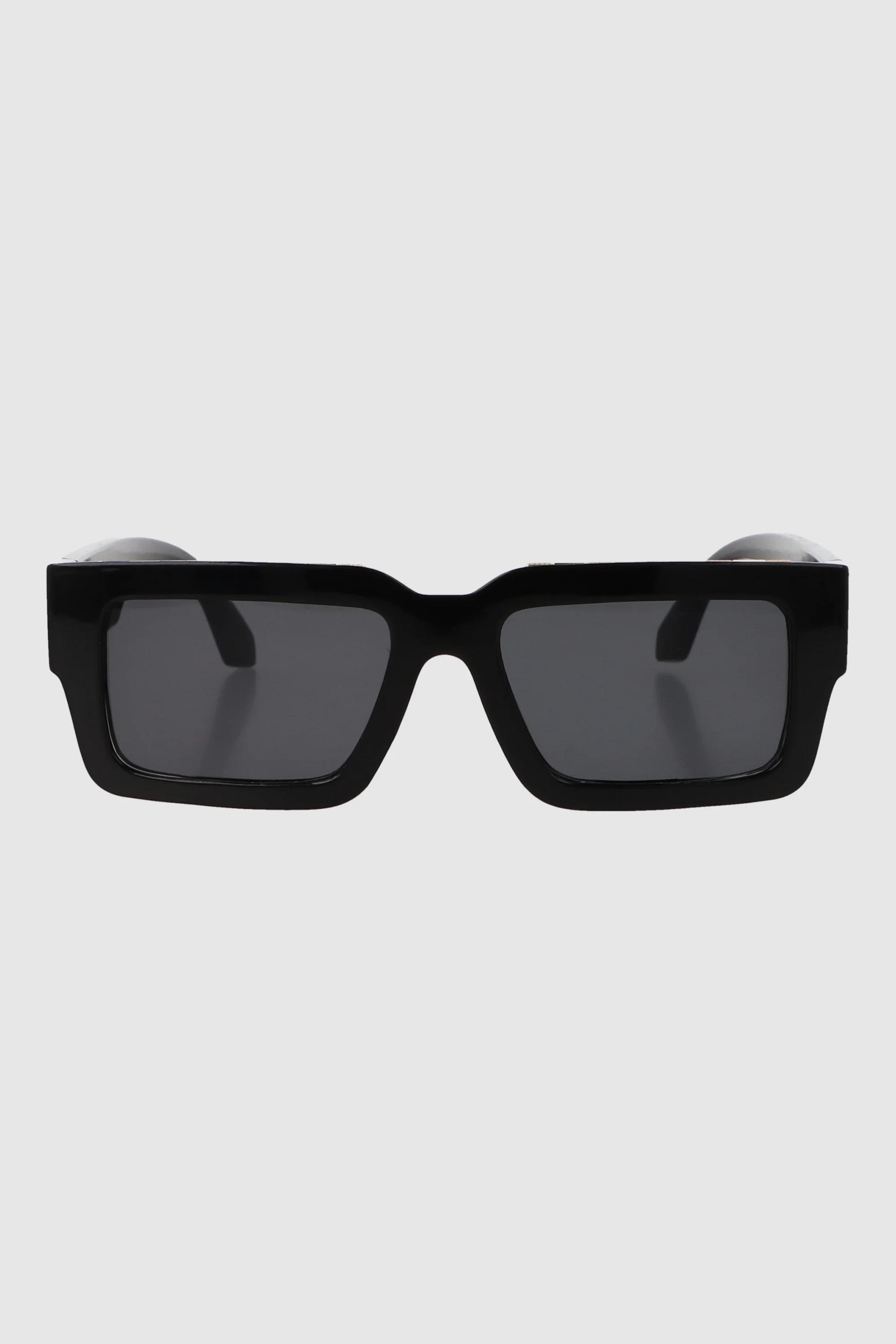 Lente wayfarer ancho traslucido