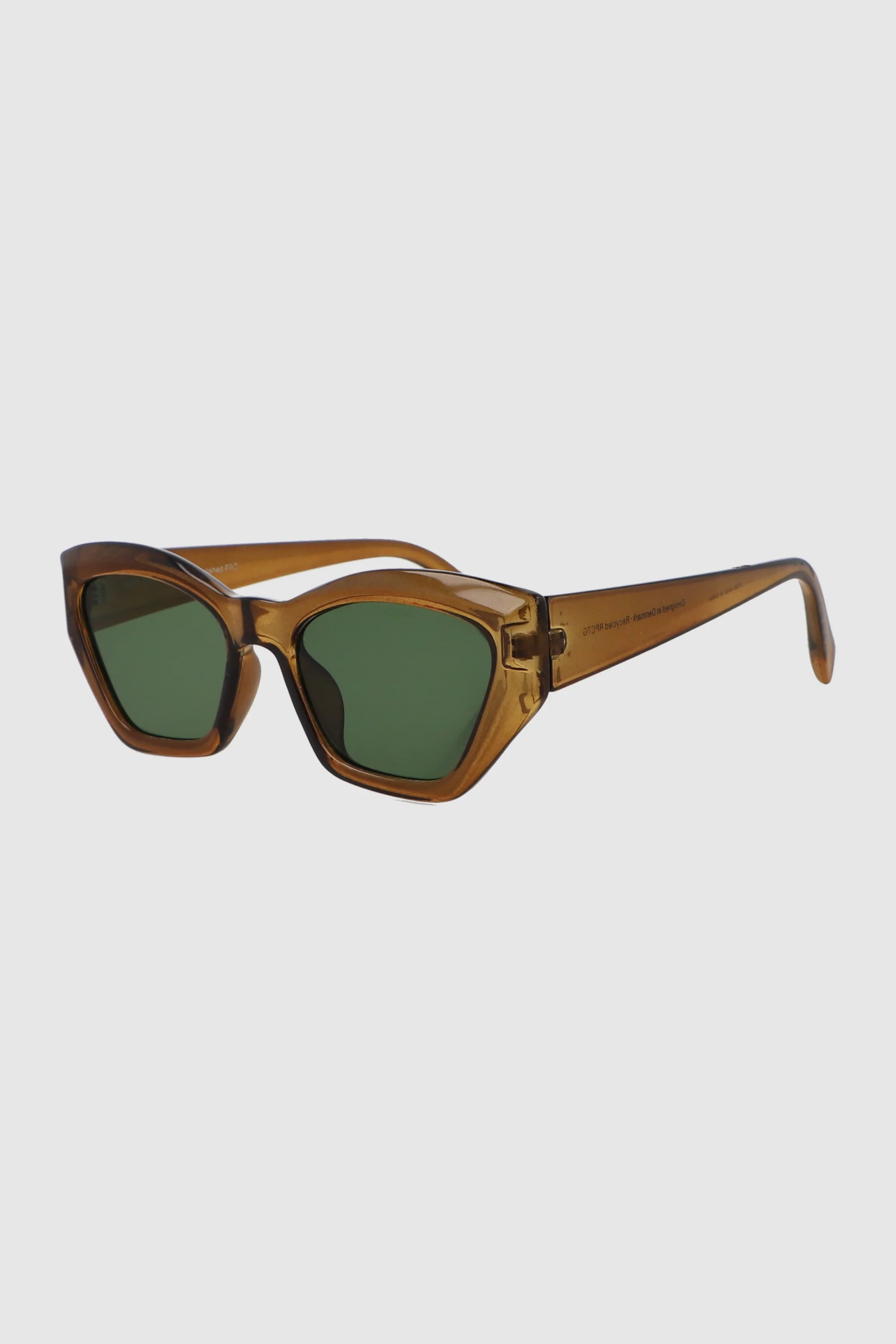 Lente wayfarer geometrico traslucido - Image 2