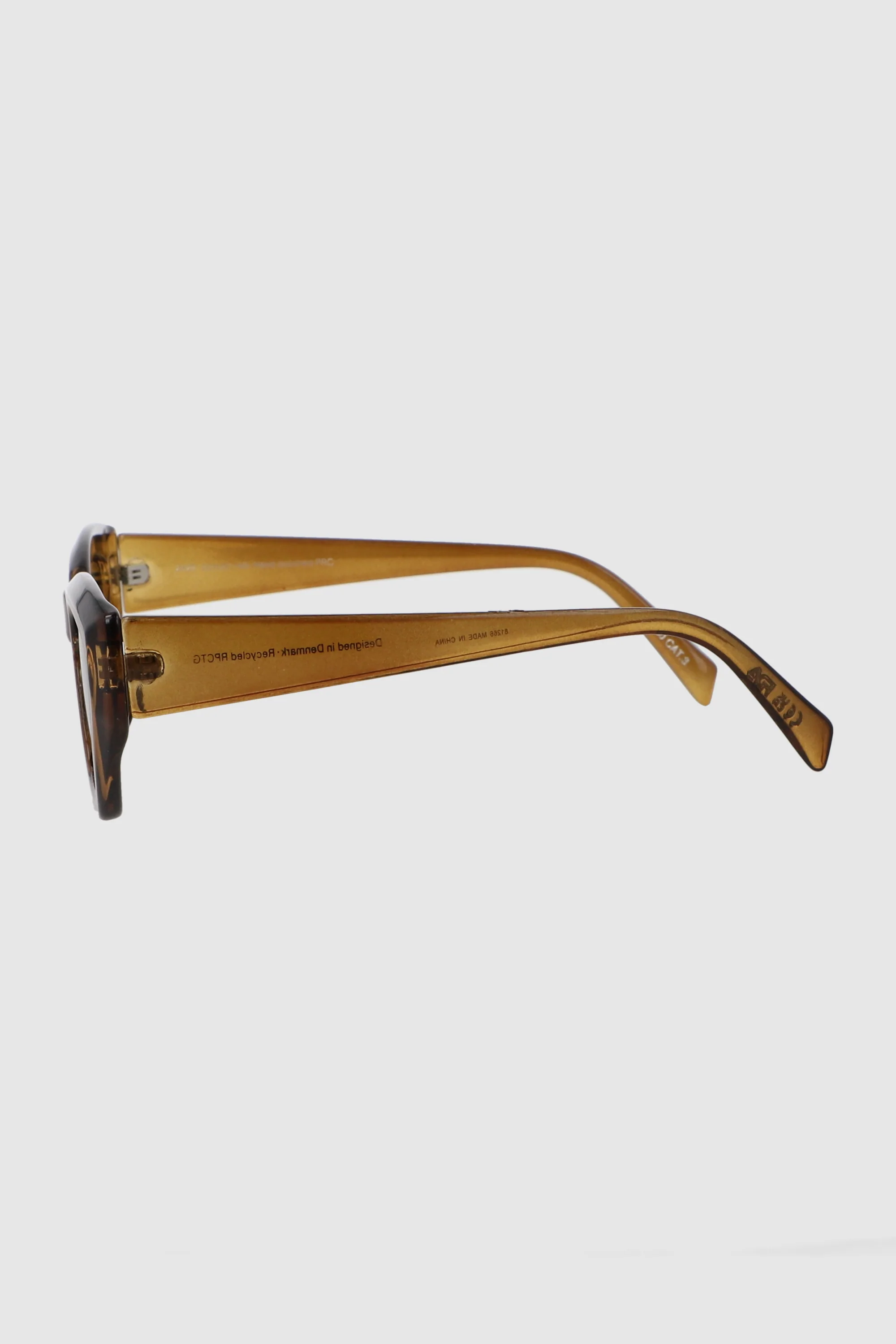 Lente wayfarer geometrico traslucido - Image 3