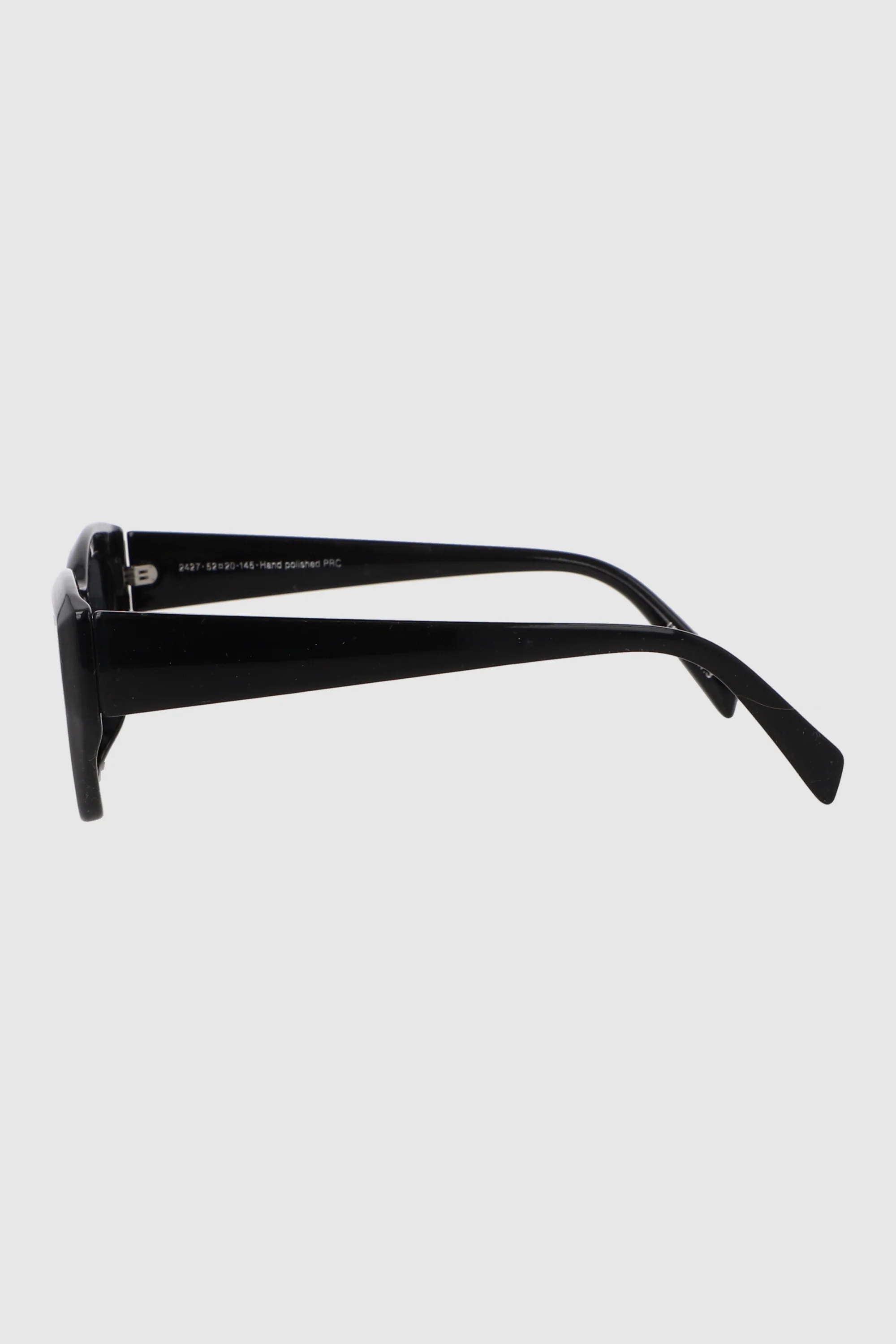Lente wayfarer geometrico traslucido - Image 3