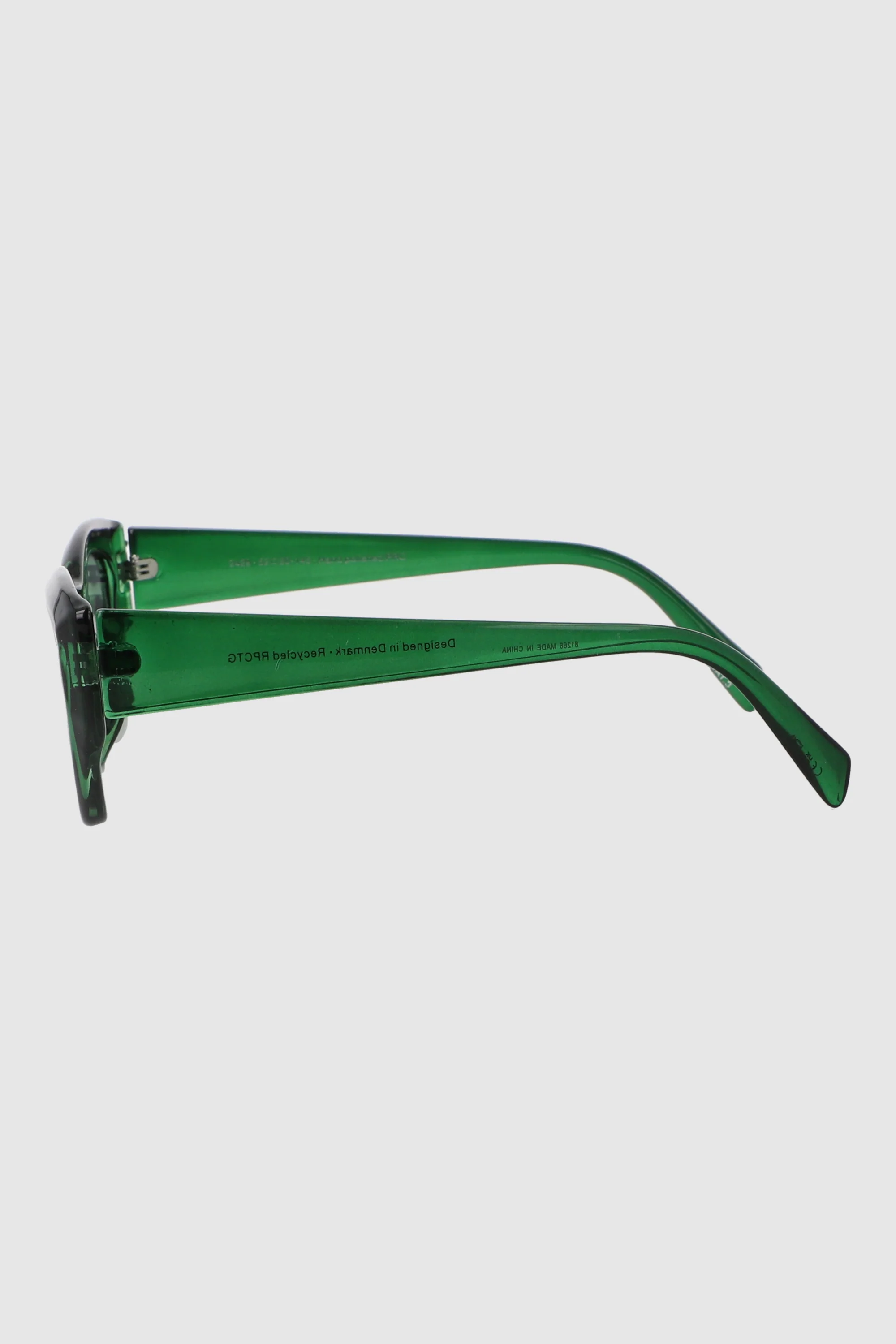 Lente wayfarer geometrico traslucido - Image 3