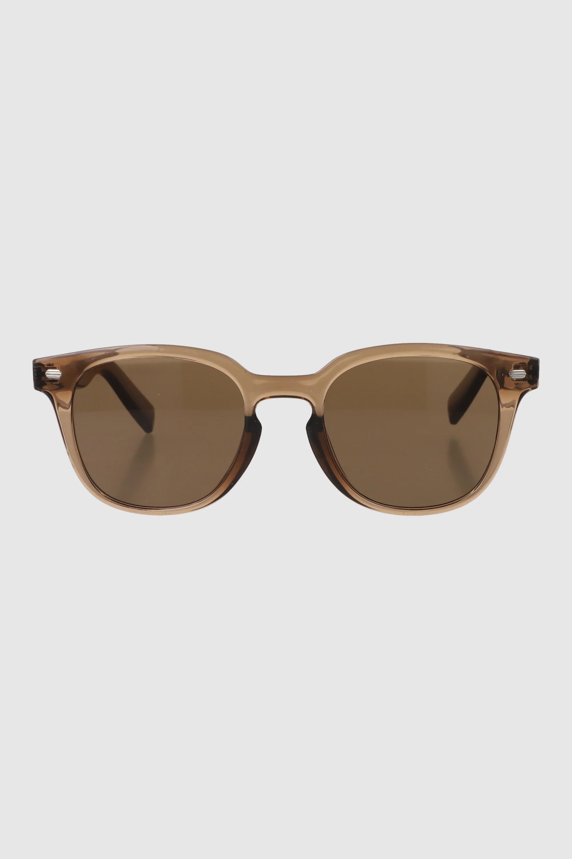 Lente wayfarer pasta delgada detalle metalico
