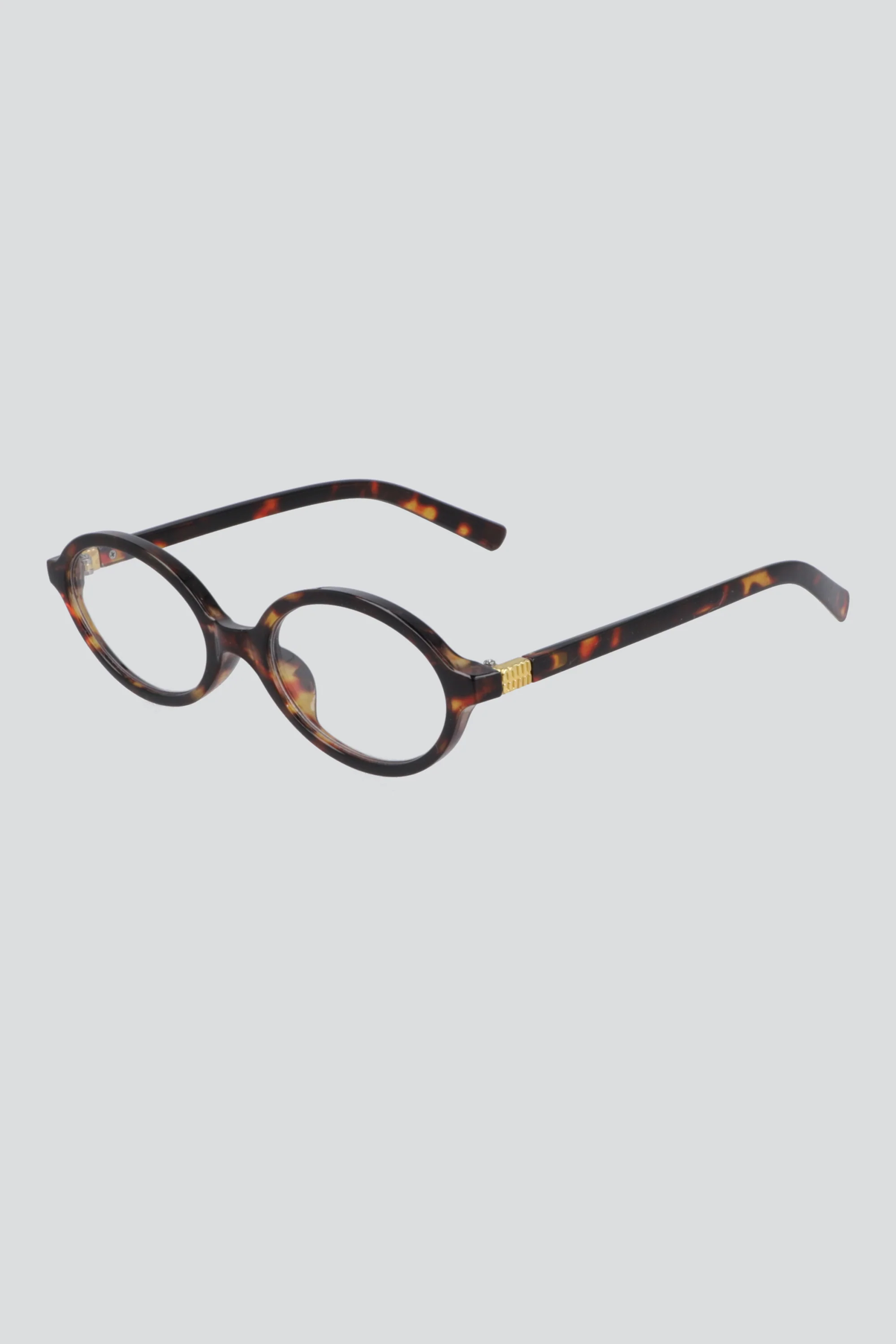 Lentes ovalados marco acetato luz azul - Image 2