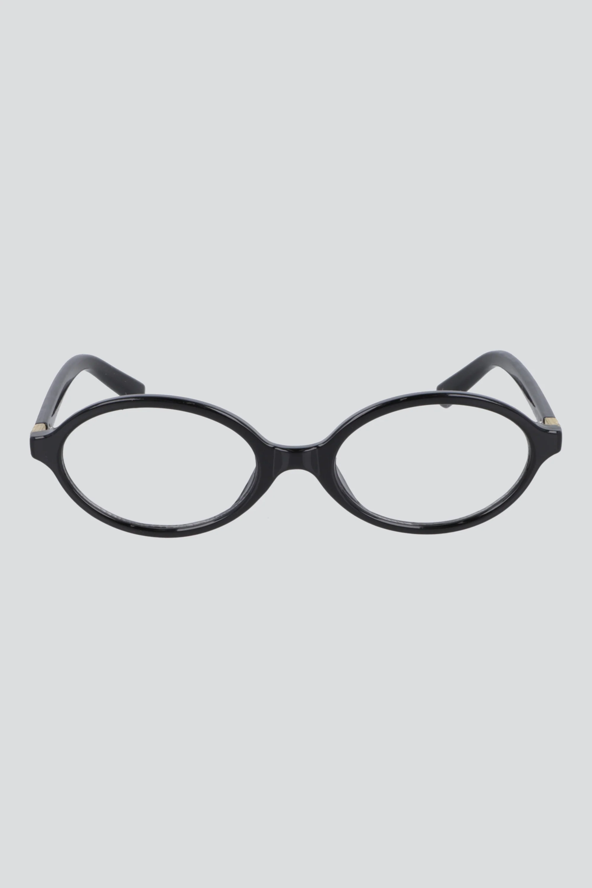 Lentes ovalados marco acetato luz azul