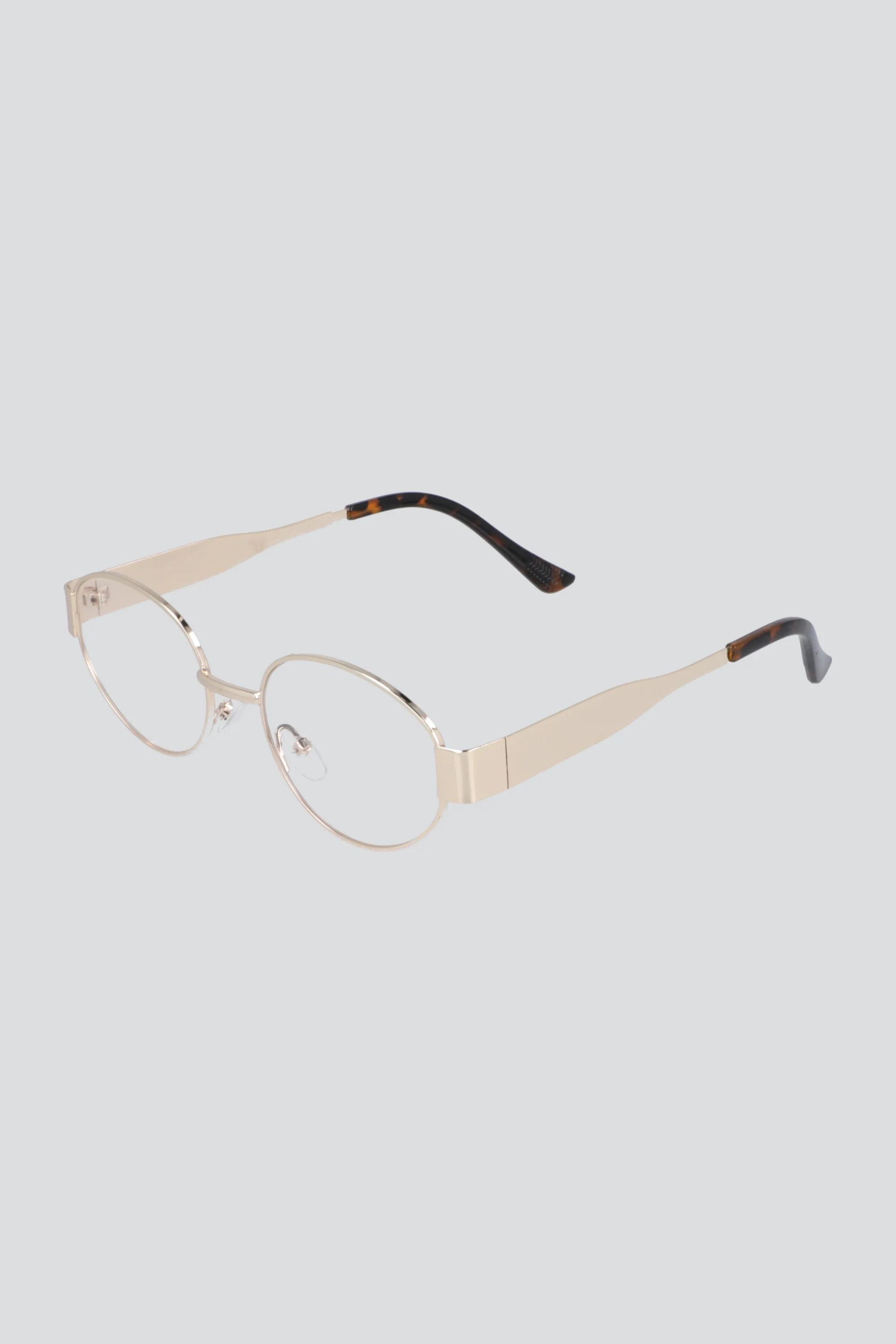 Lentes ovalados retro luz azul - Image 2
