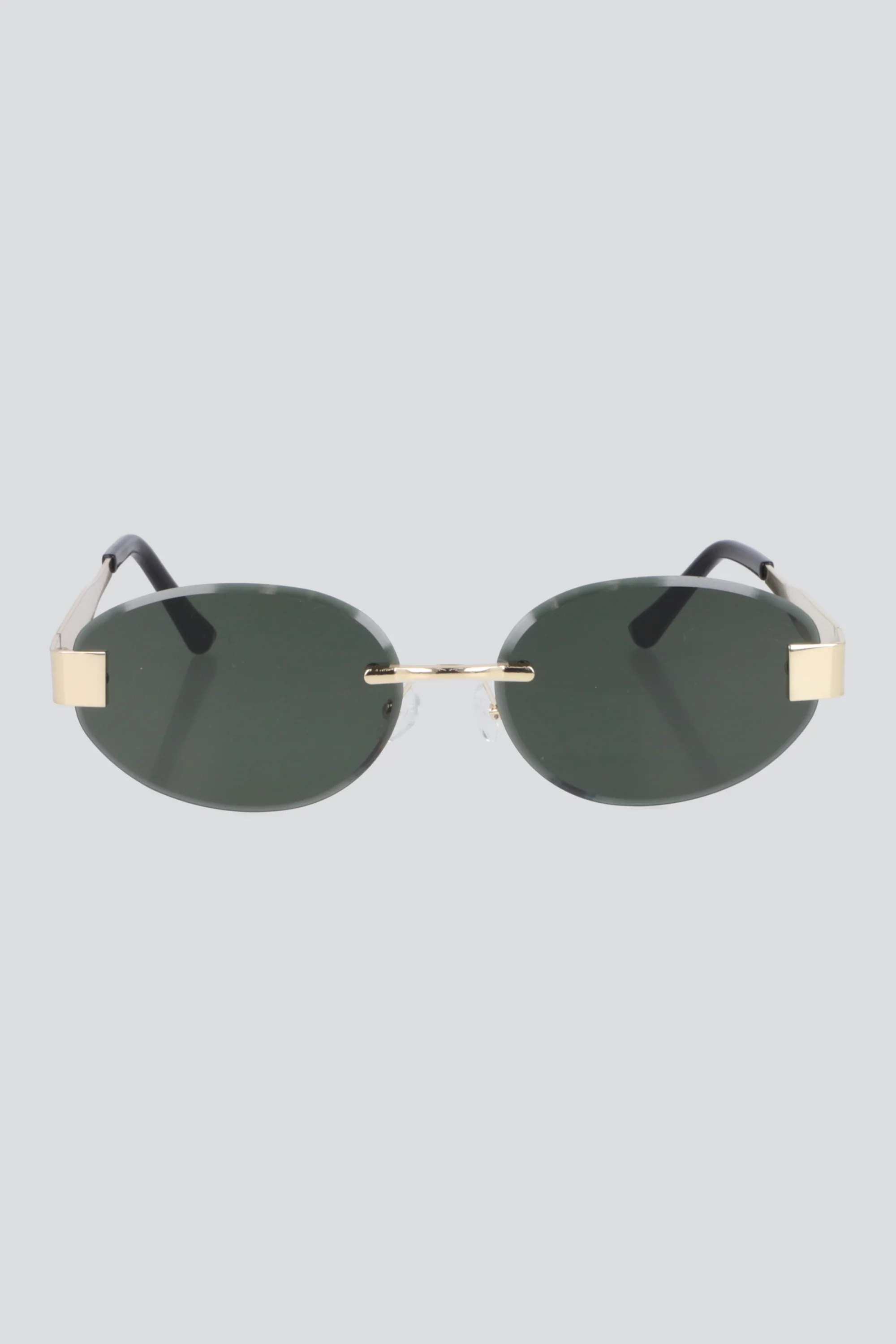 Lentes ovalados rimeless