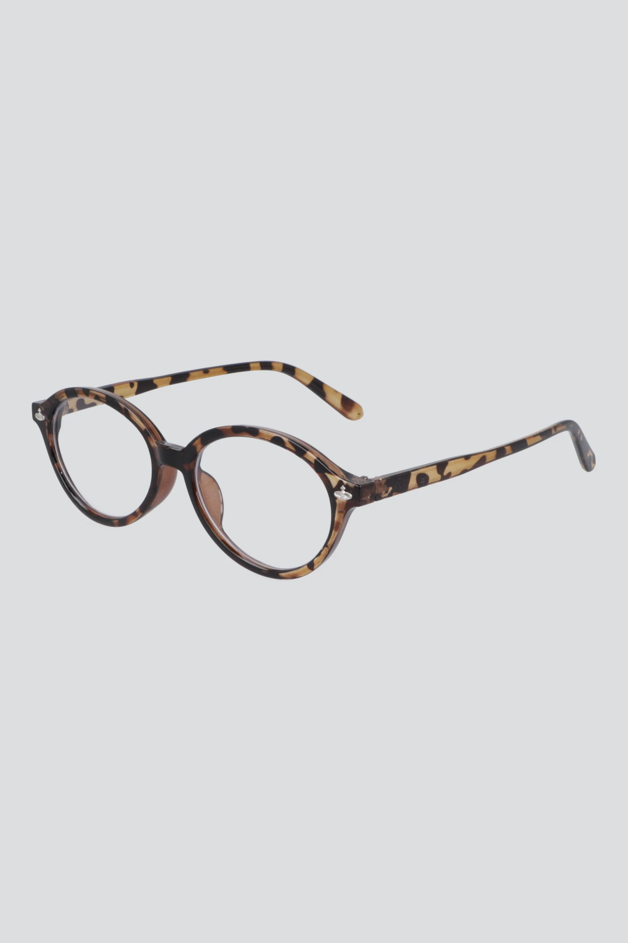 Lentes ovalo delgado mica transparente - Image 2