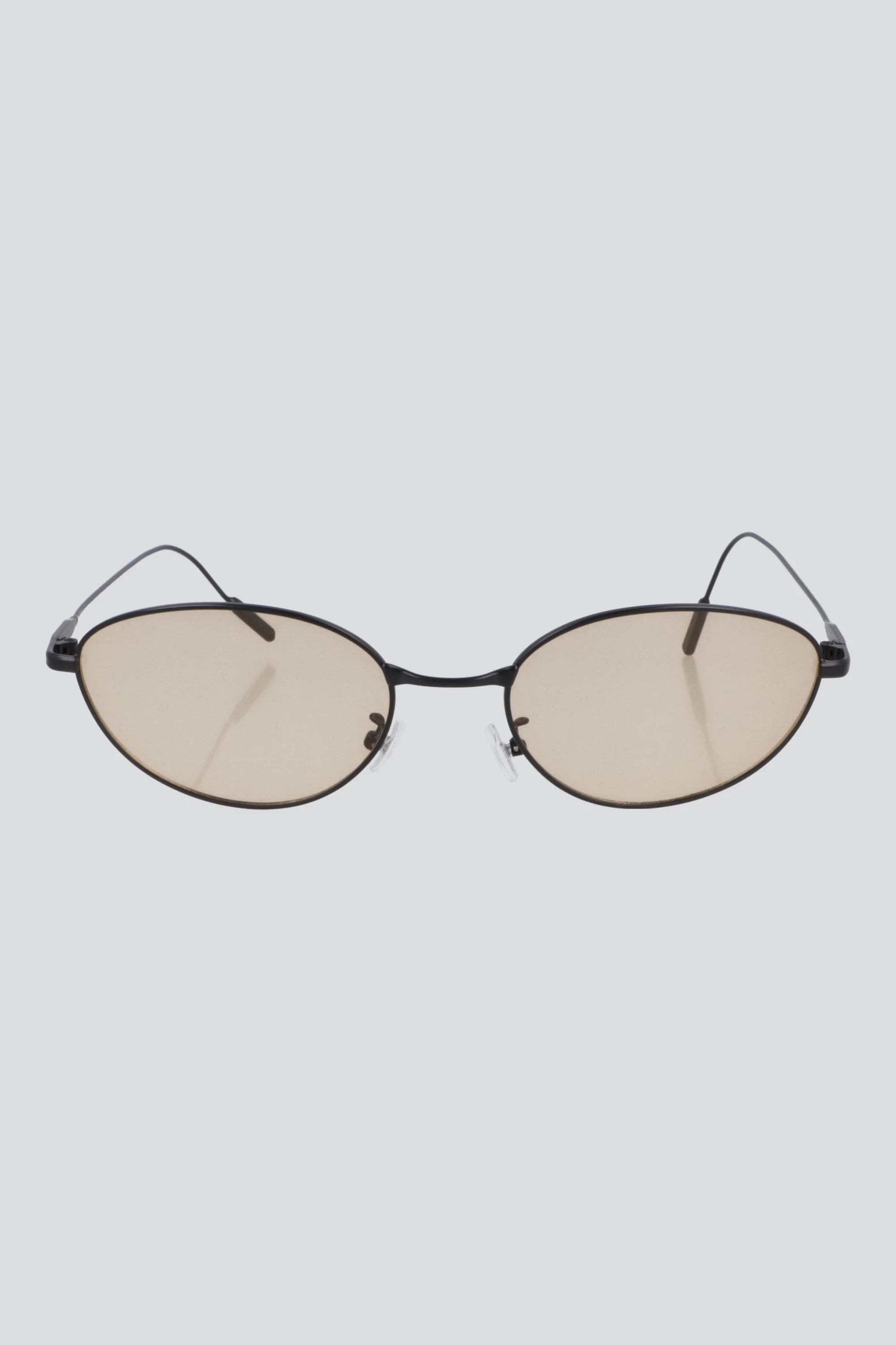 Lentes ovalo metal delgado