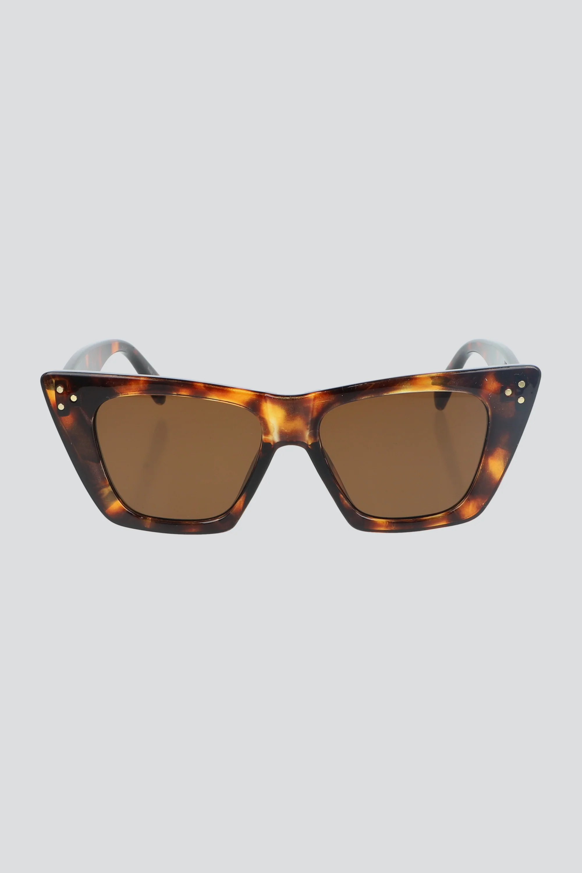 Lentes oversize puntos metalicos