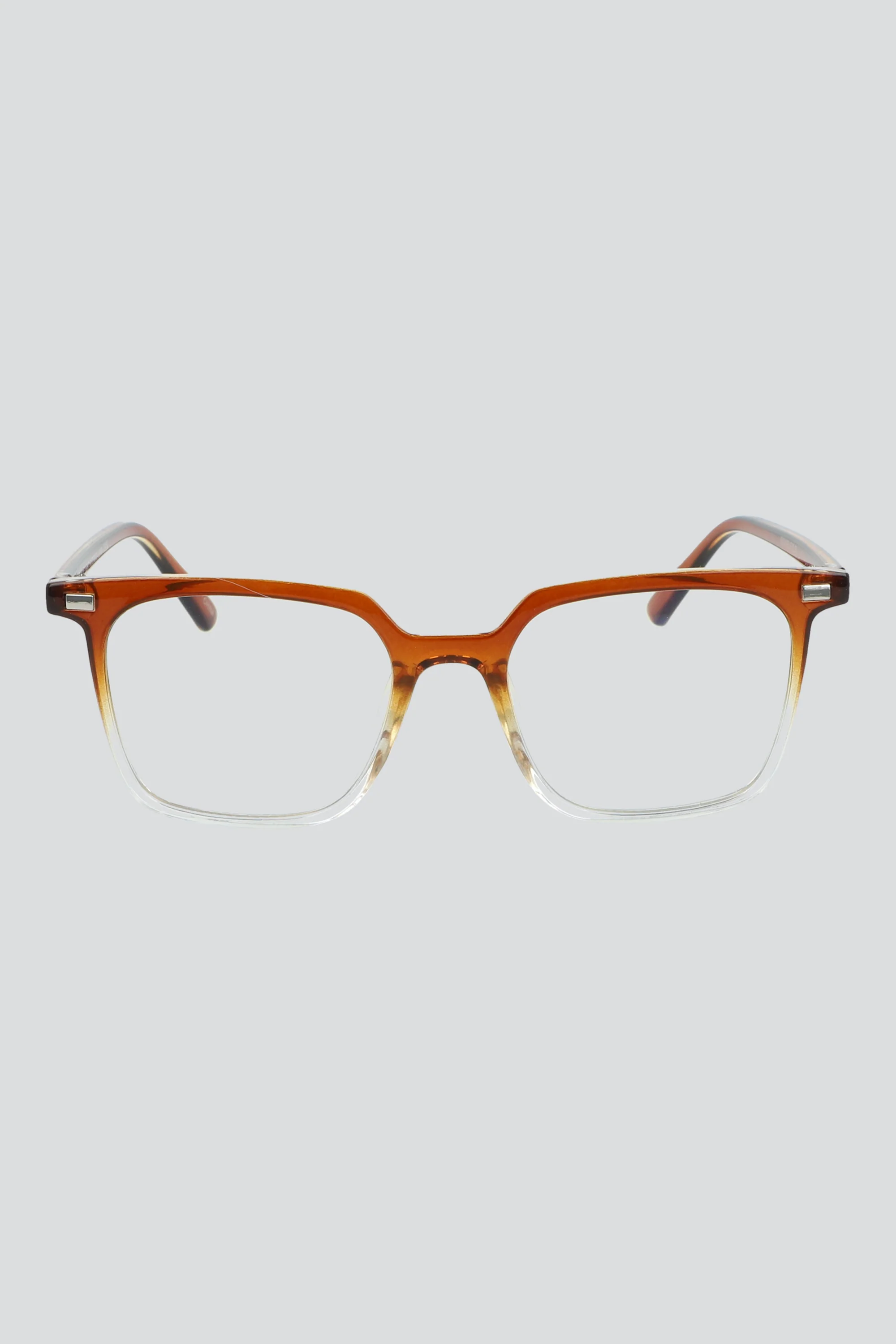 Lentes cuadrados ombré luz azul