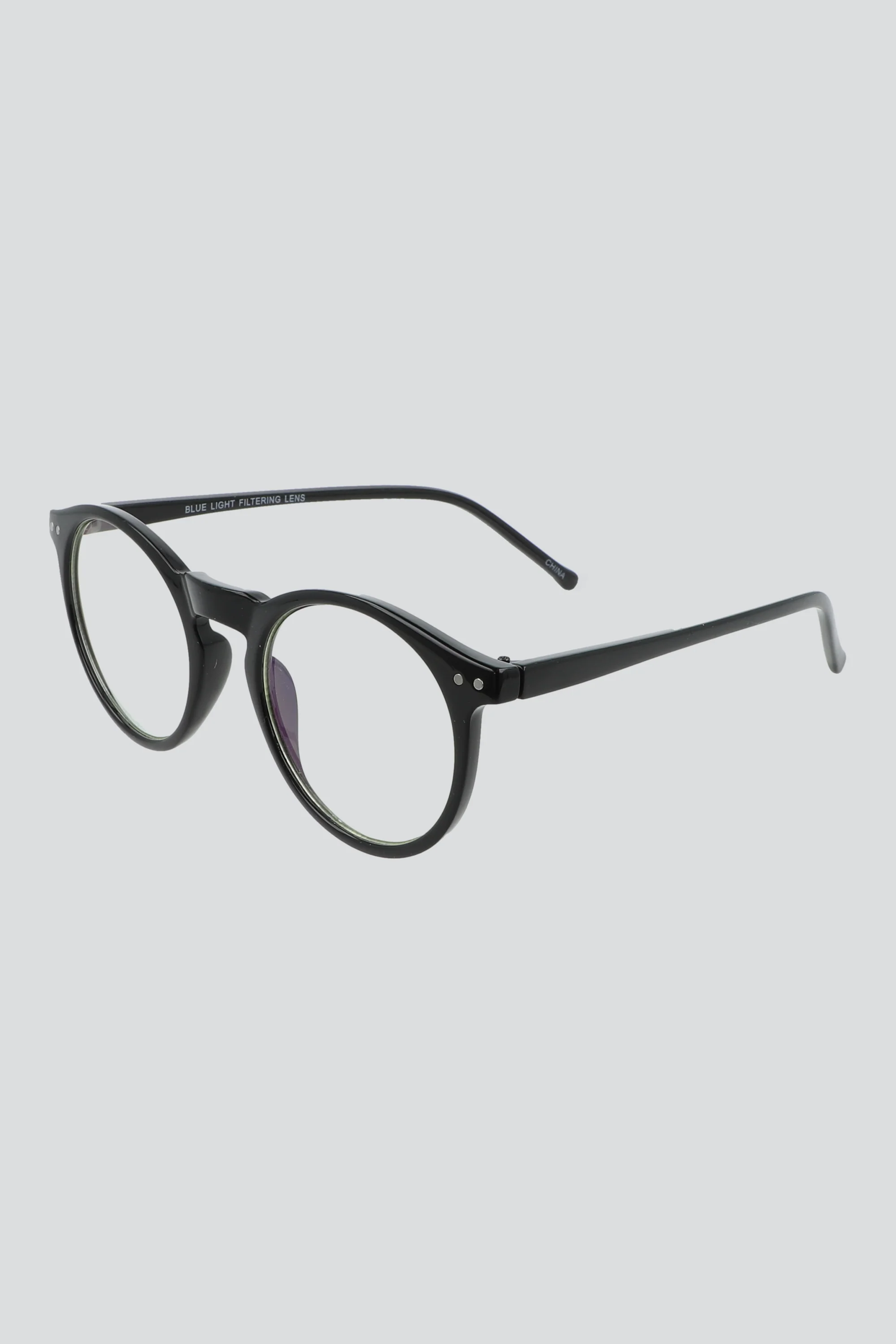 Lentes redondos marco acetato luz azul - Image 2