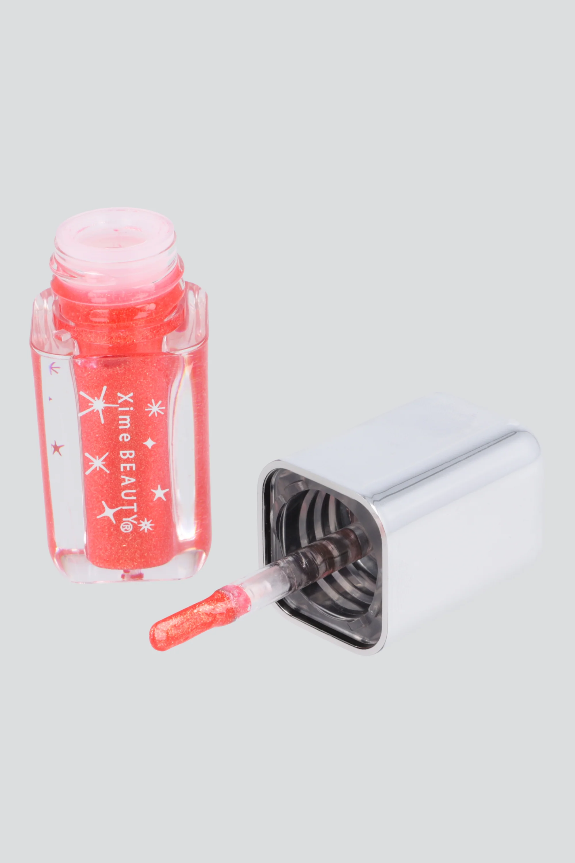 Lipgloss transparente glitter