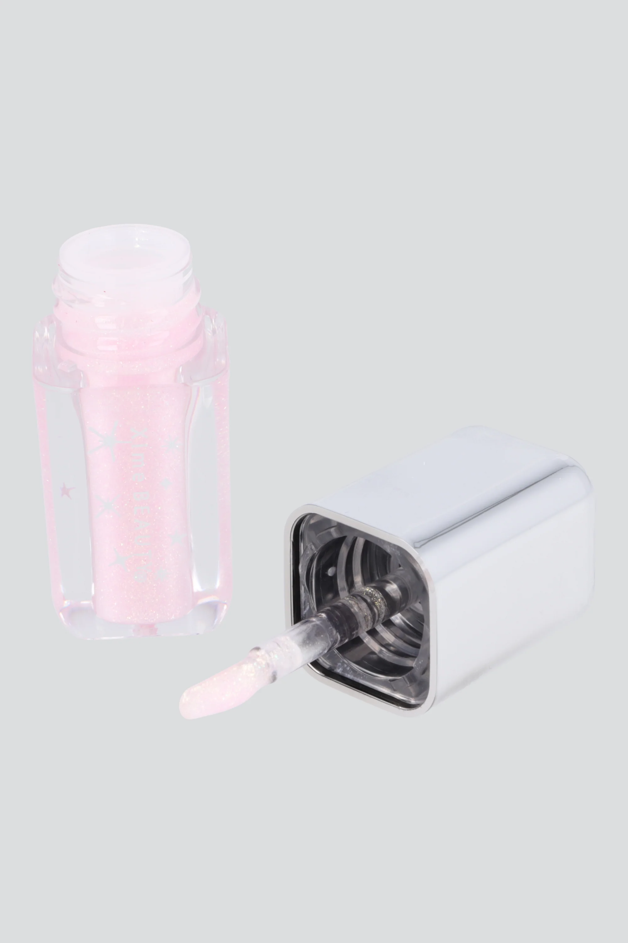 Lipgloss transparente glitter
