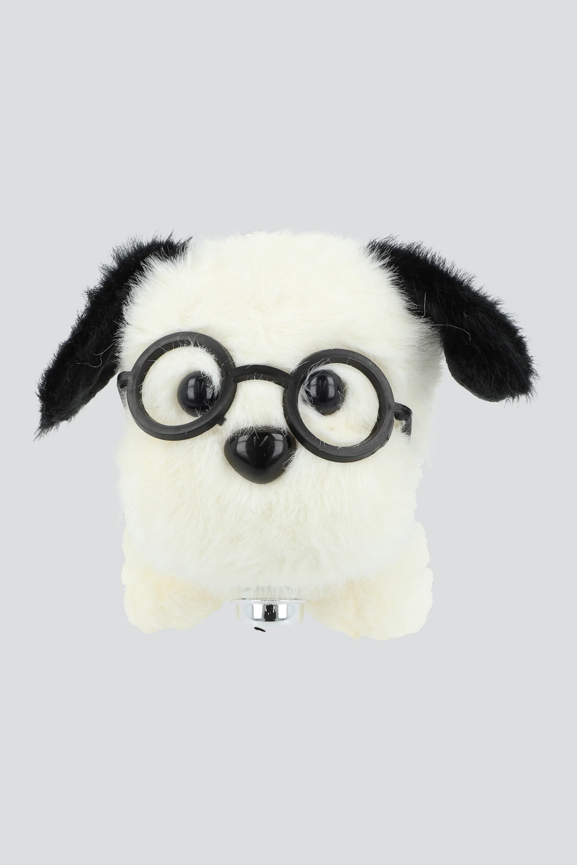 Llavero perrito lentes cascabel