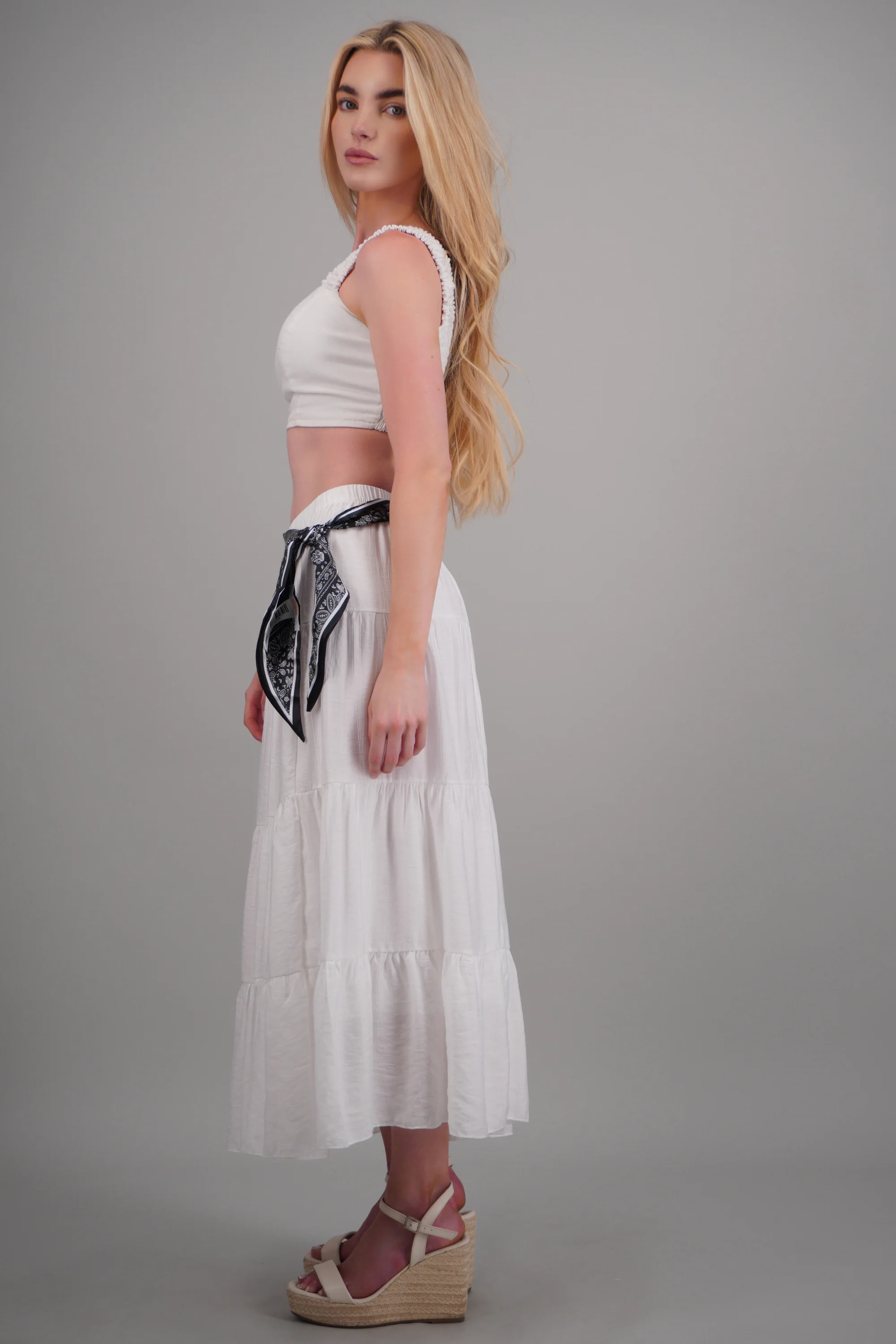 Maxi falda con bandana - Image 3