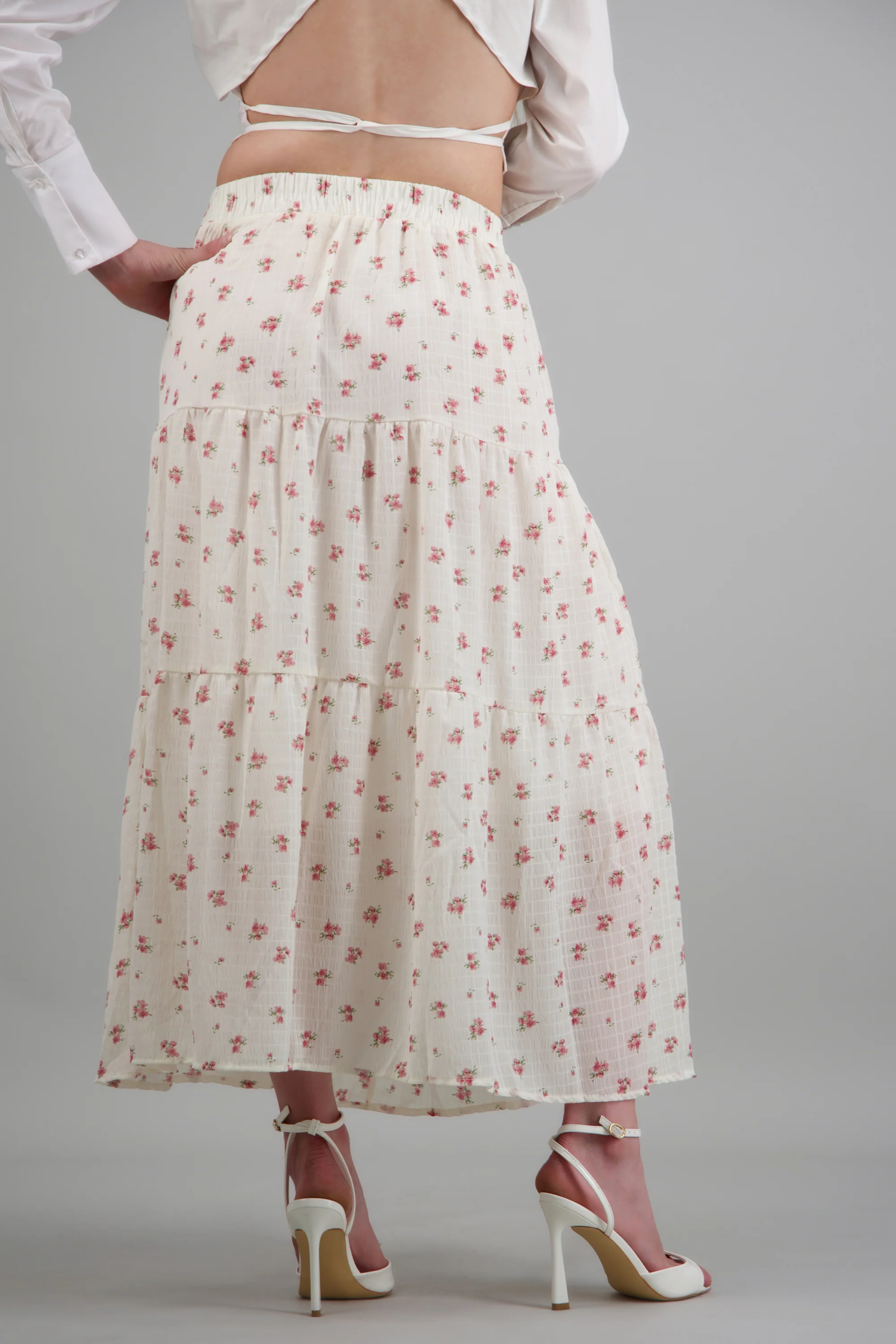 Maxi falda flores minis - Image 4