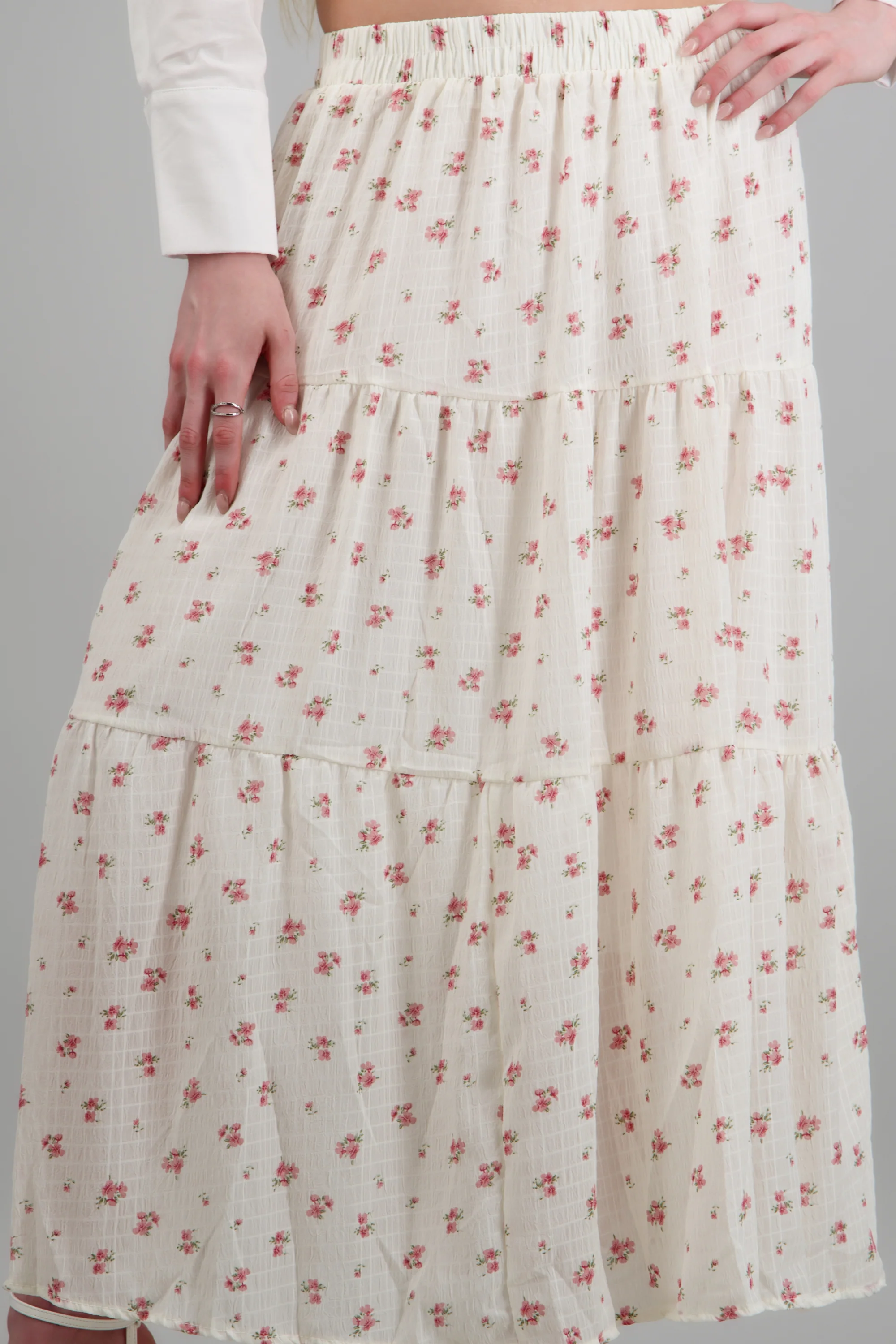 Maxi falda flores minis - Image 5