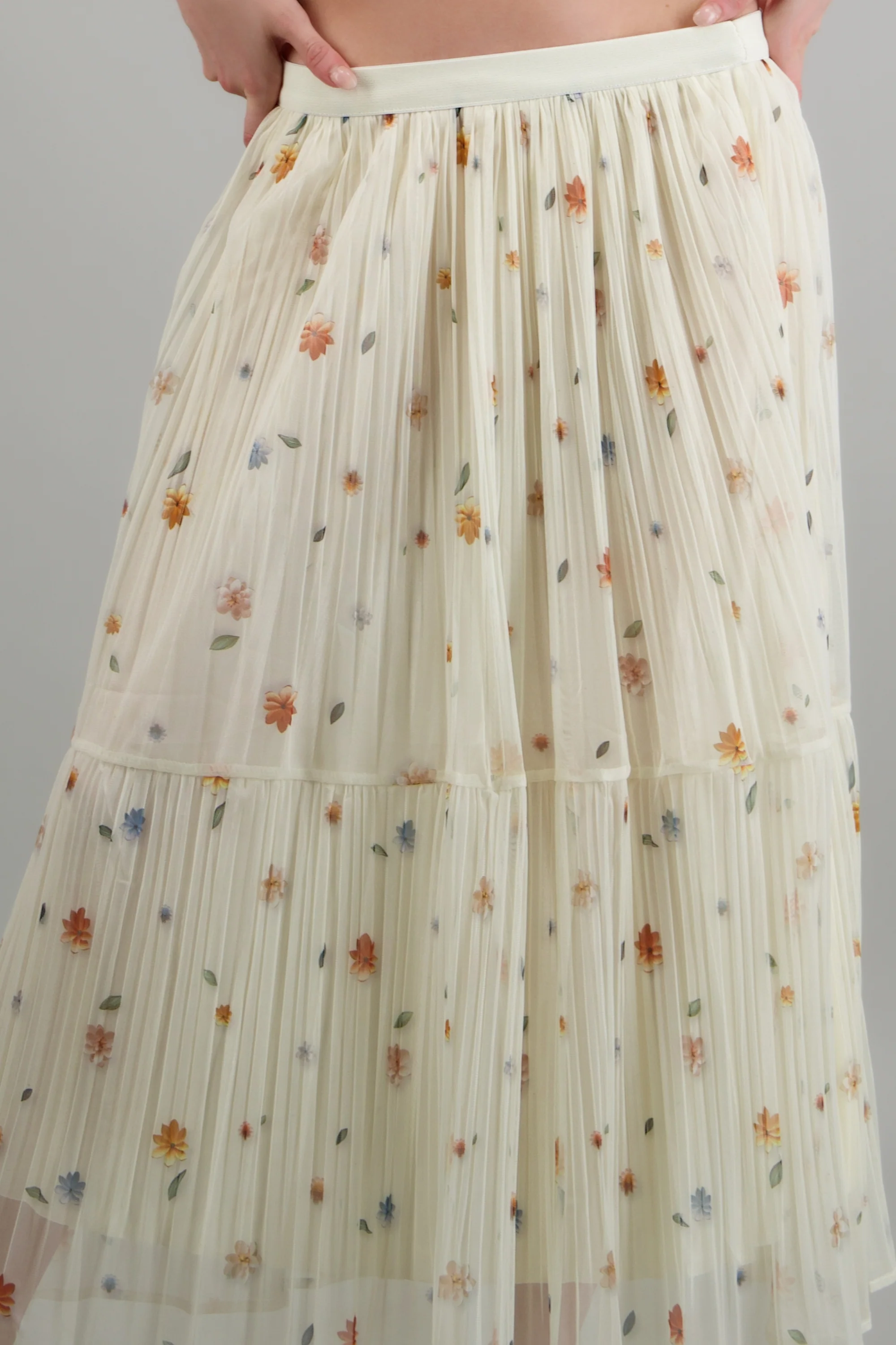 Maxi falda flores minis - Image 5
