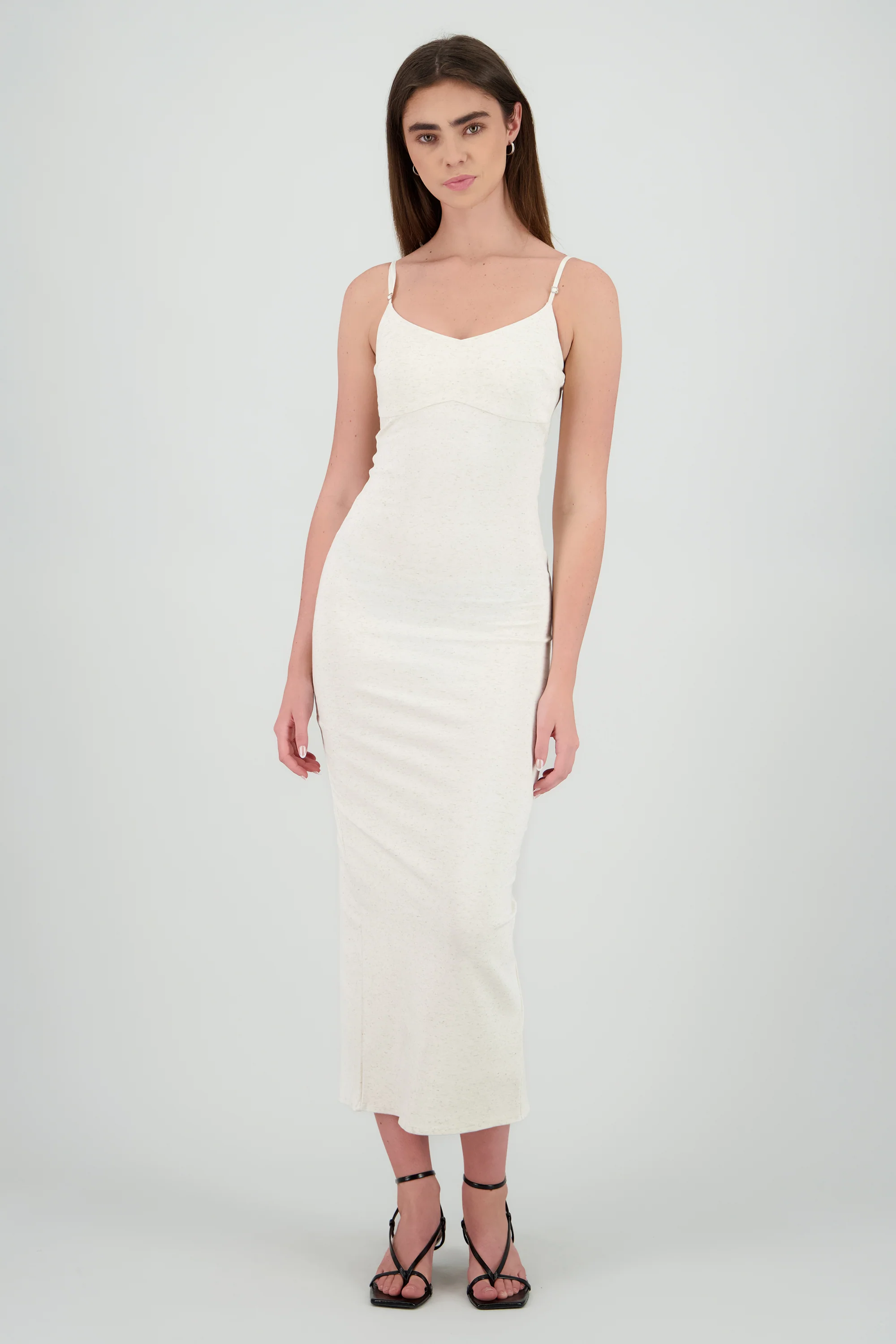 Maxi vestido bodycon liso