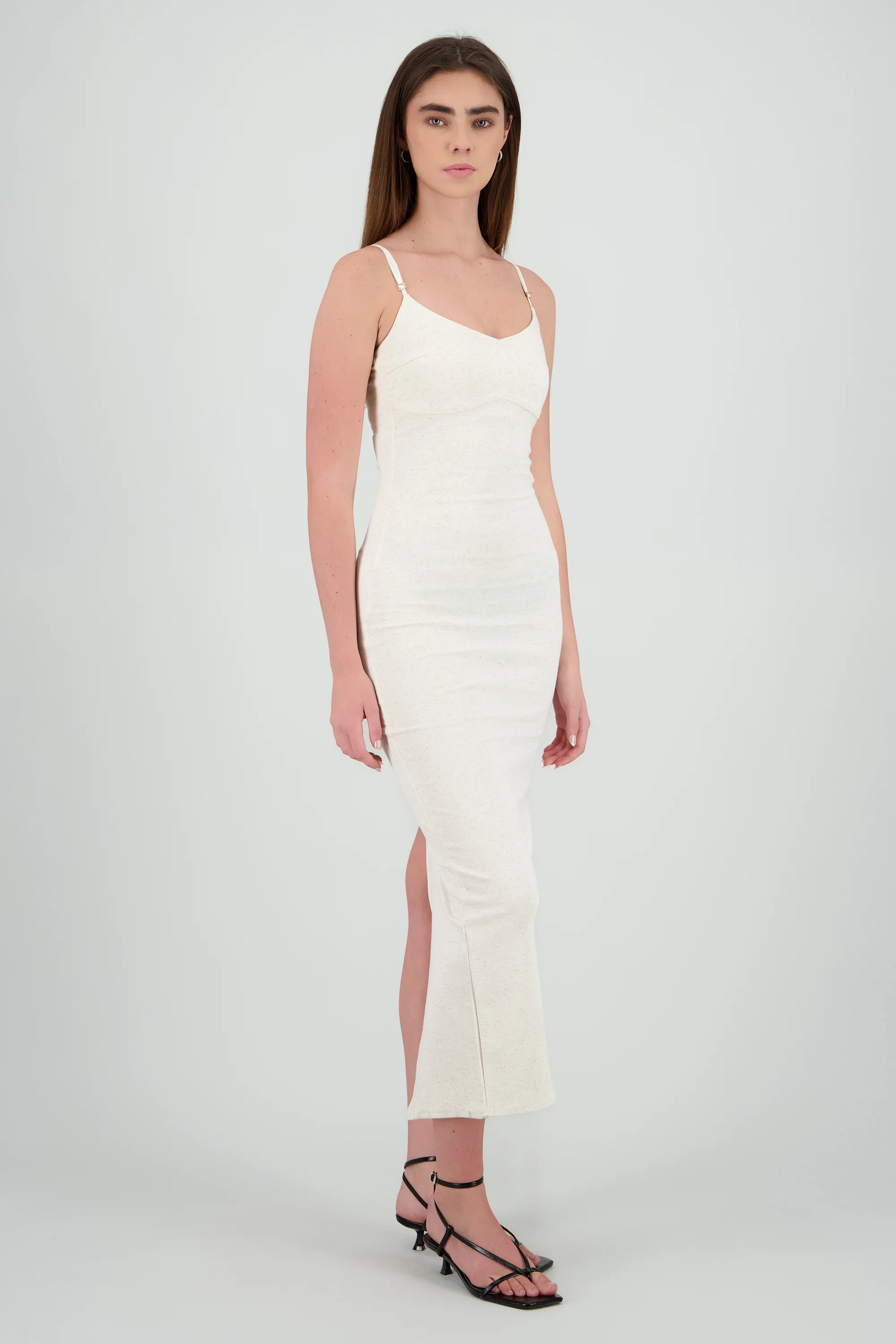 Maxi vestido bodycon liso - Image 3