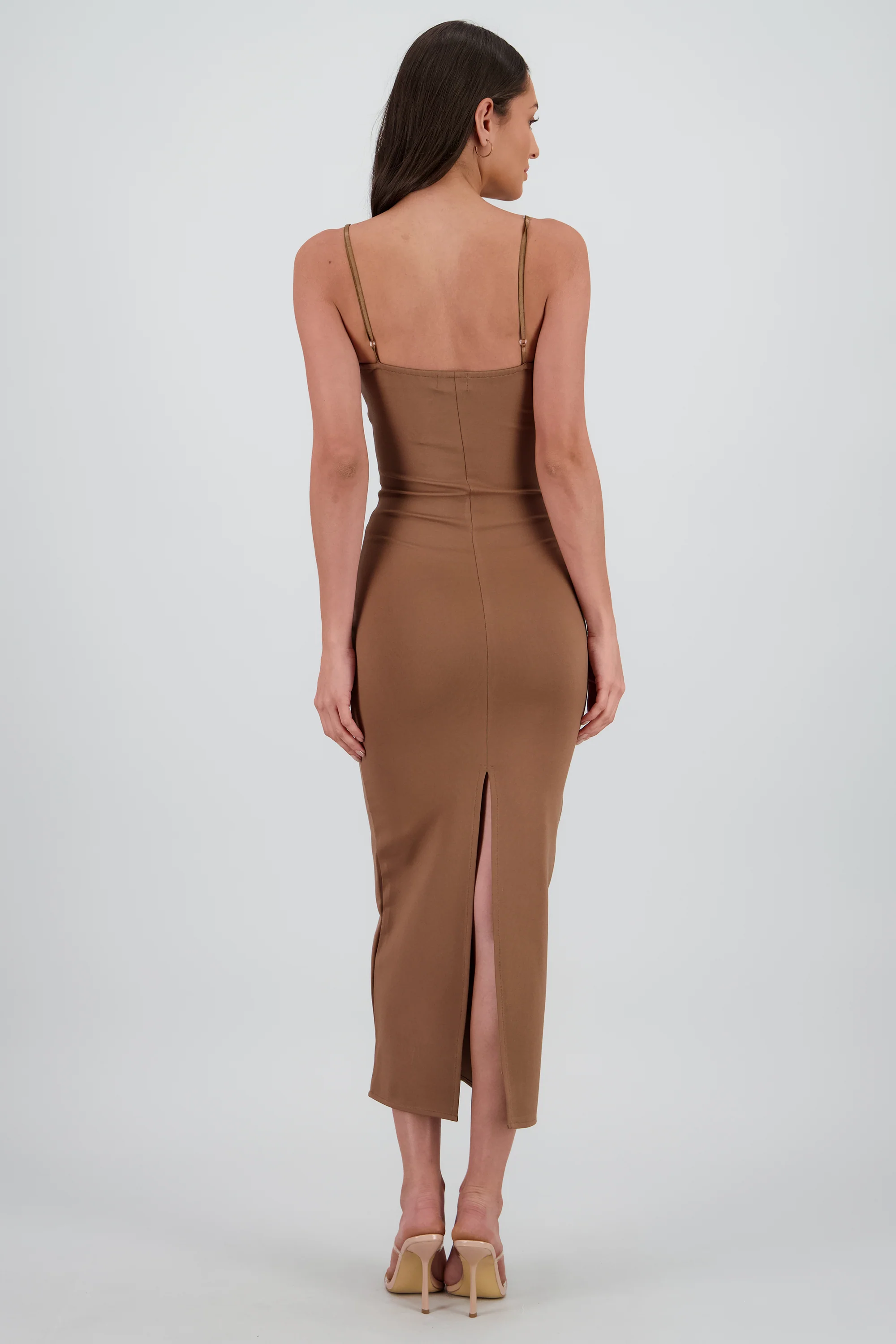 Maxi vestido bodycon liso - Image 4