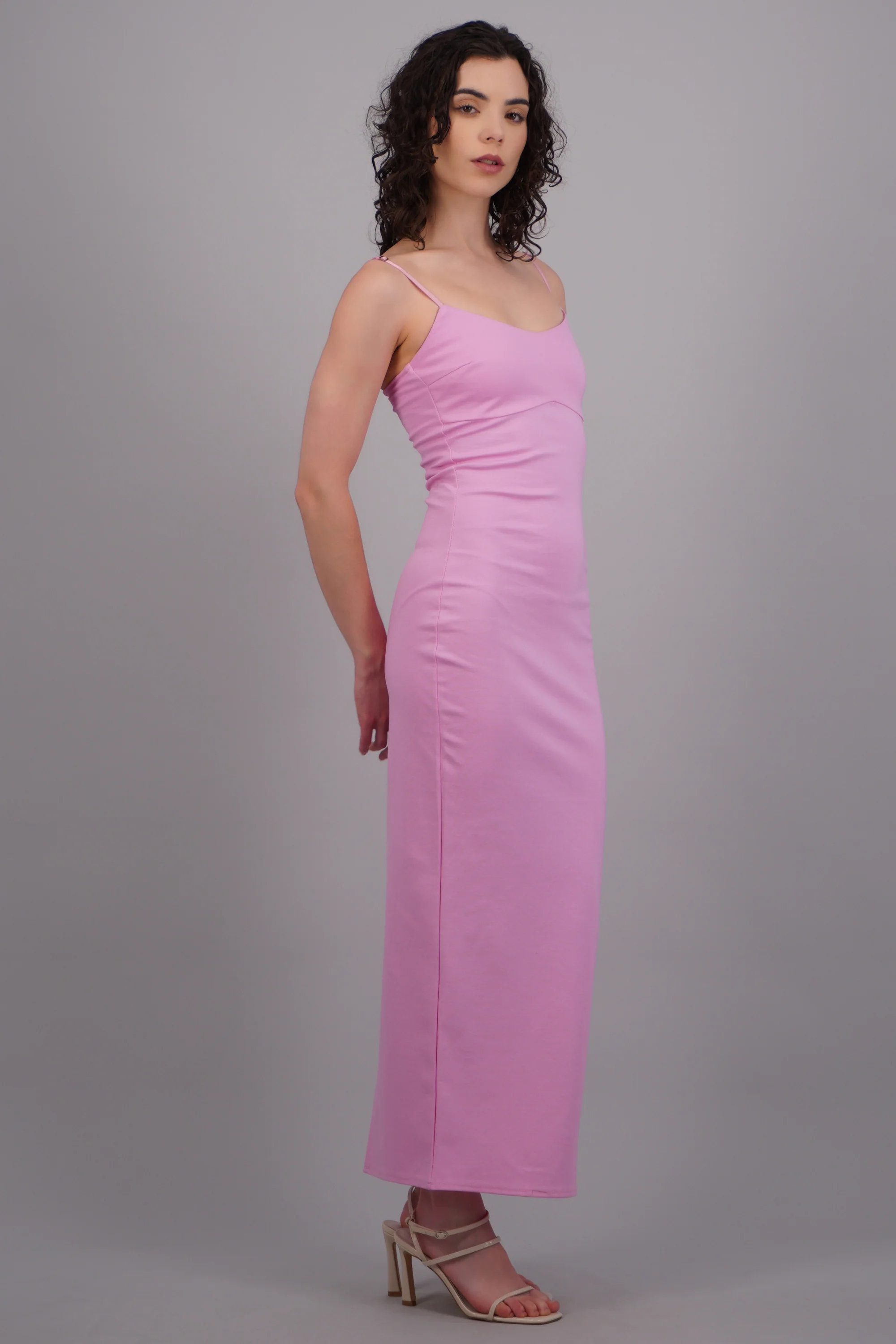 Maxi vestido bodycon liso - Image 2