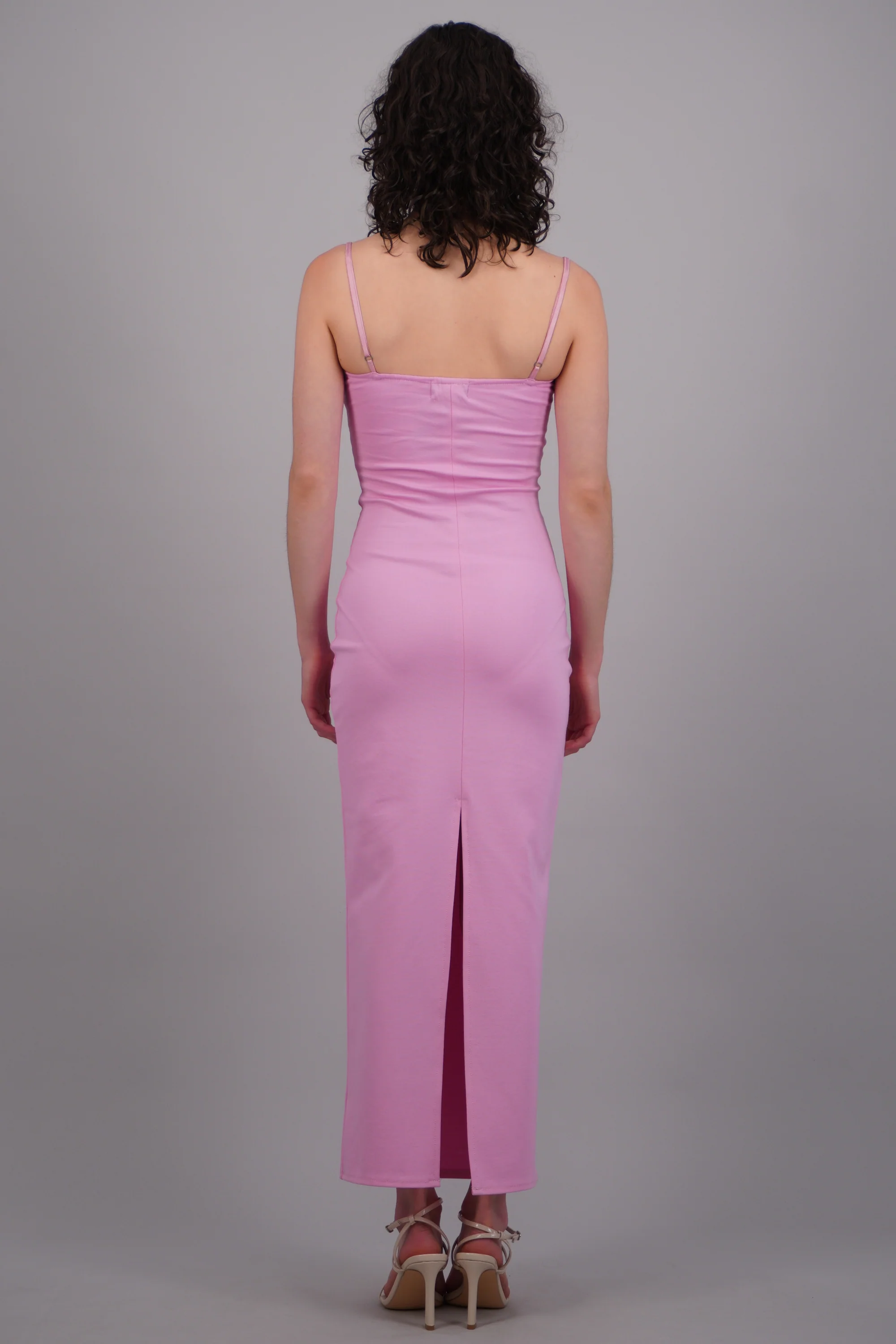 Maxi vestido bodycon liso - Image 4