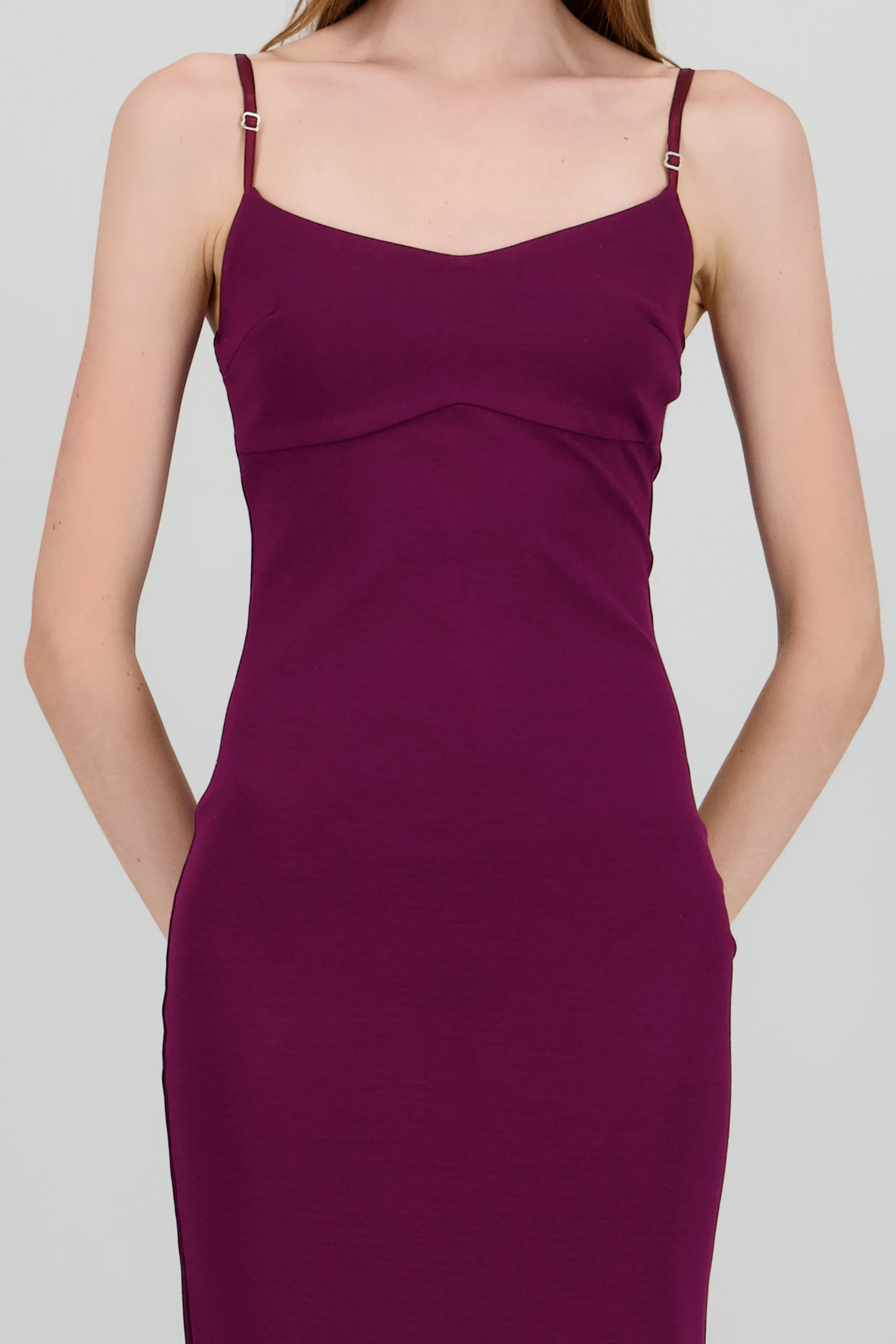 Maxi vestido bodycon liso - Image 5