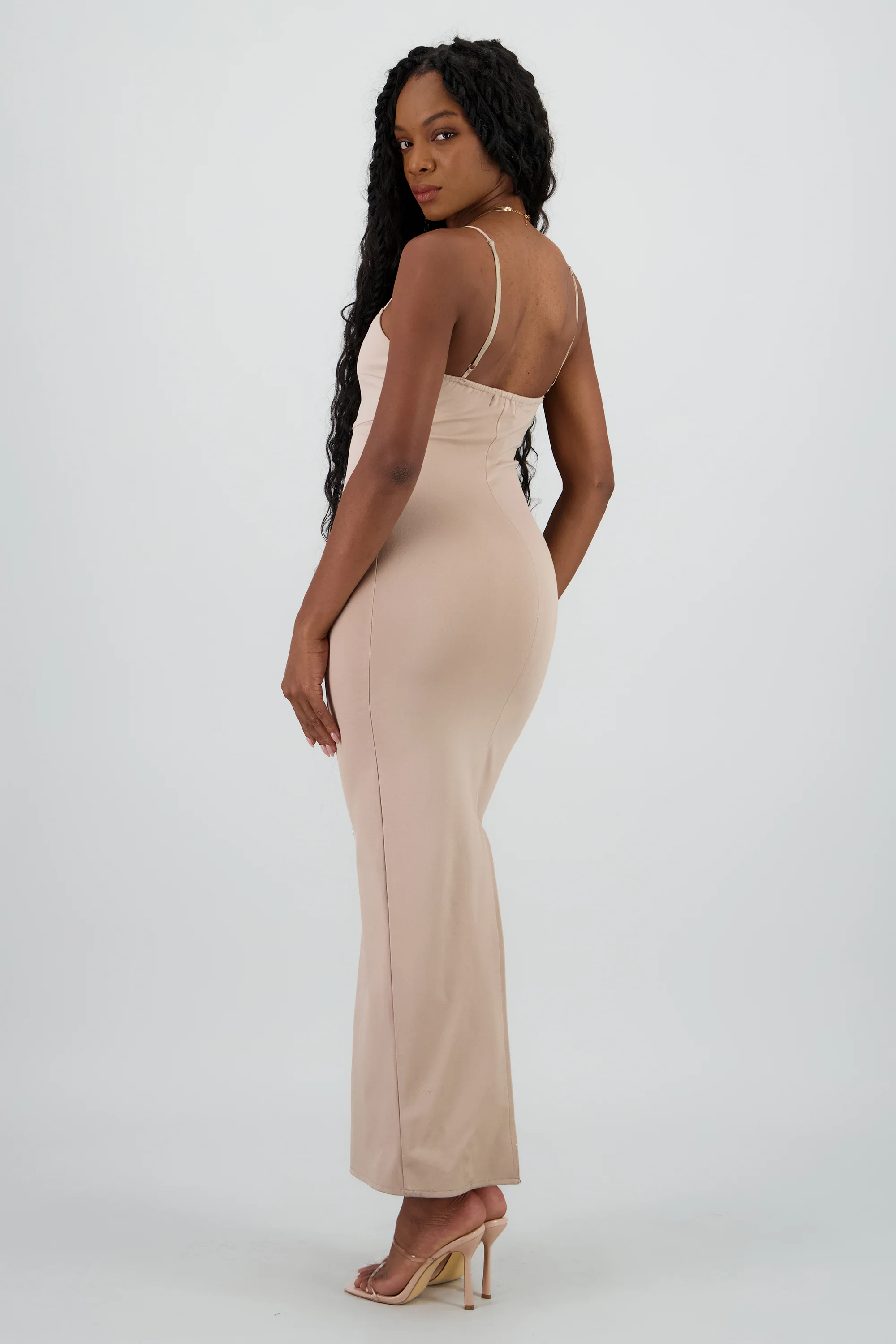 Maxi vestido bodycon liso - Image 4