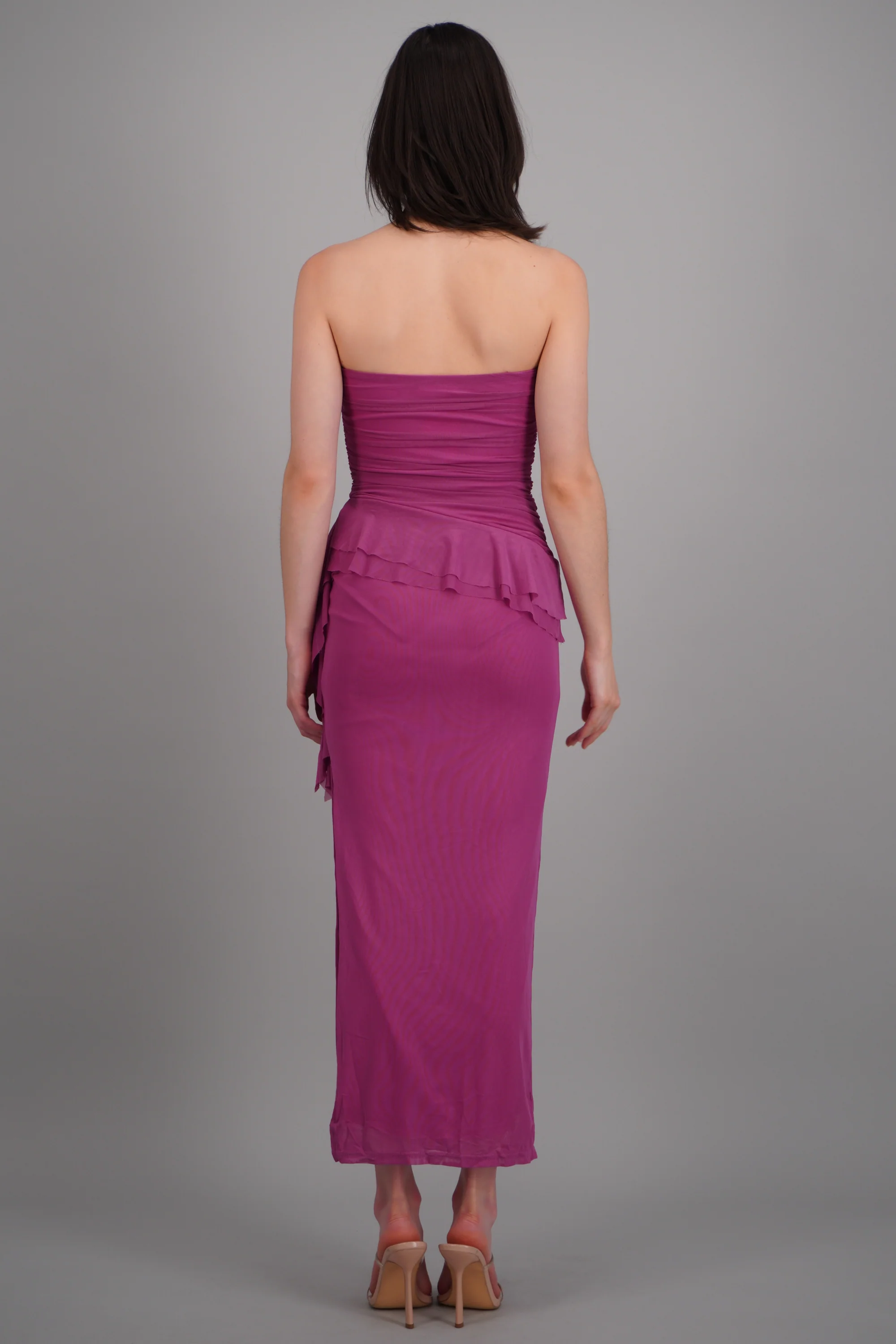 Maxi vestido mesh olanes - Image 4