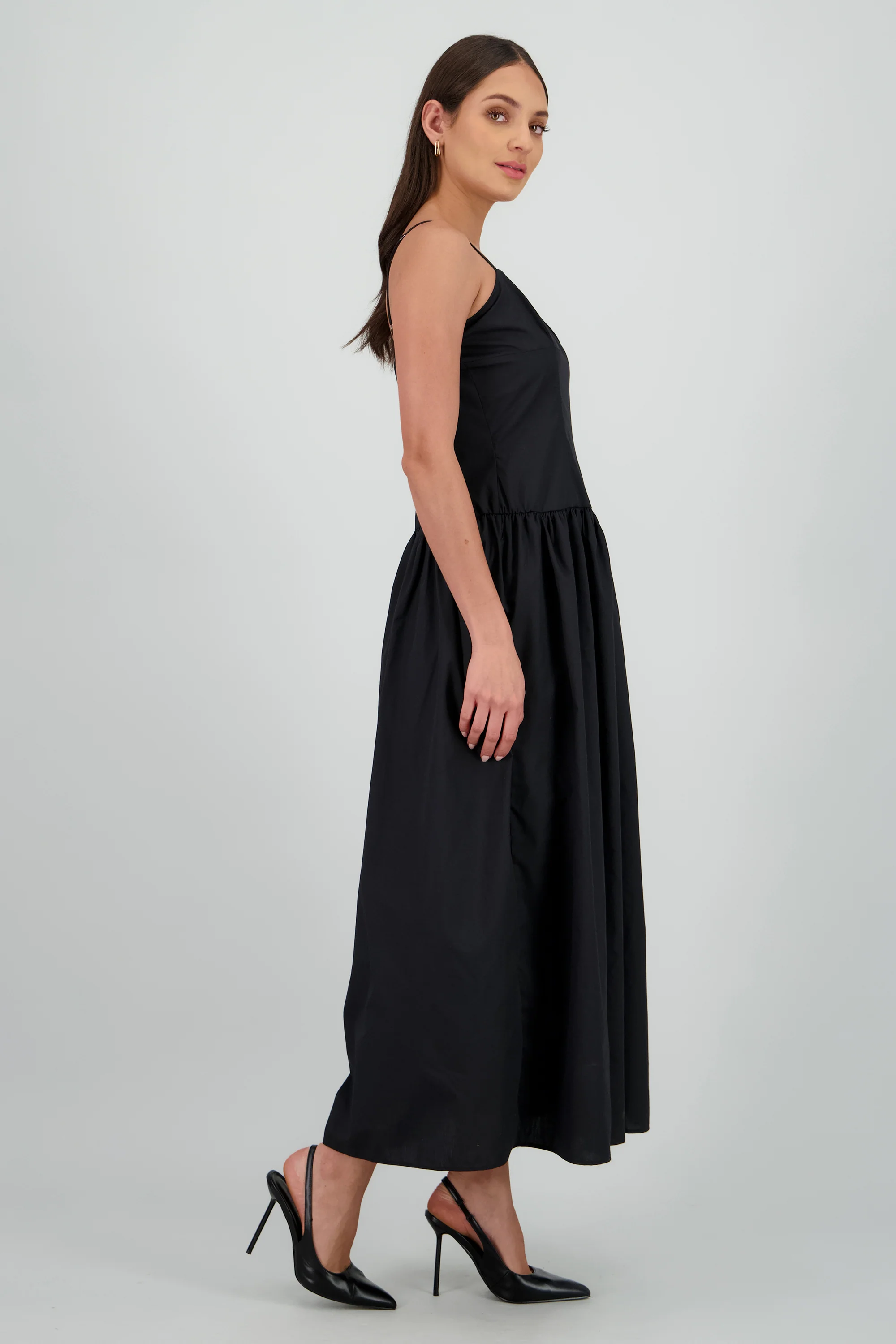 Maxi vestido popelina - Image 3