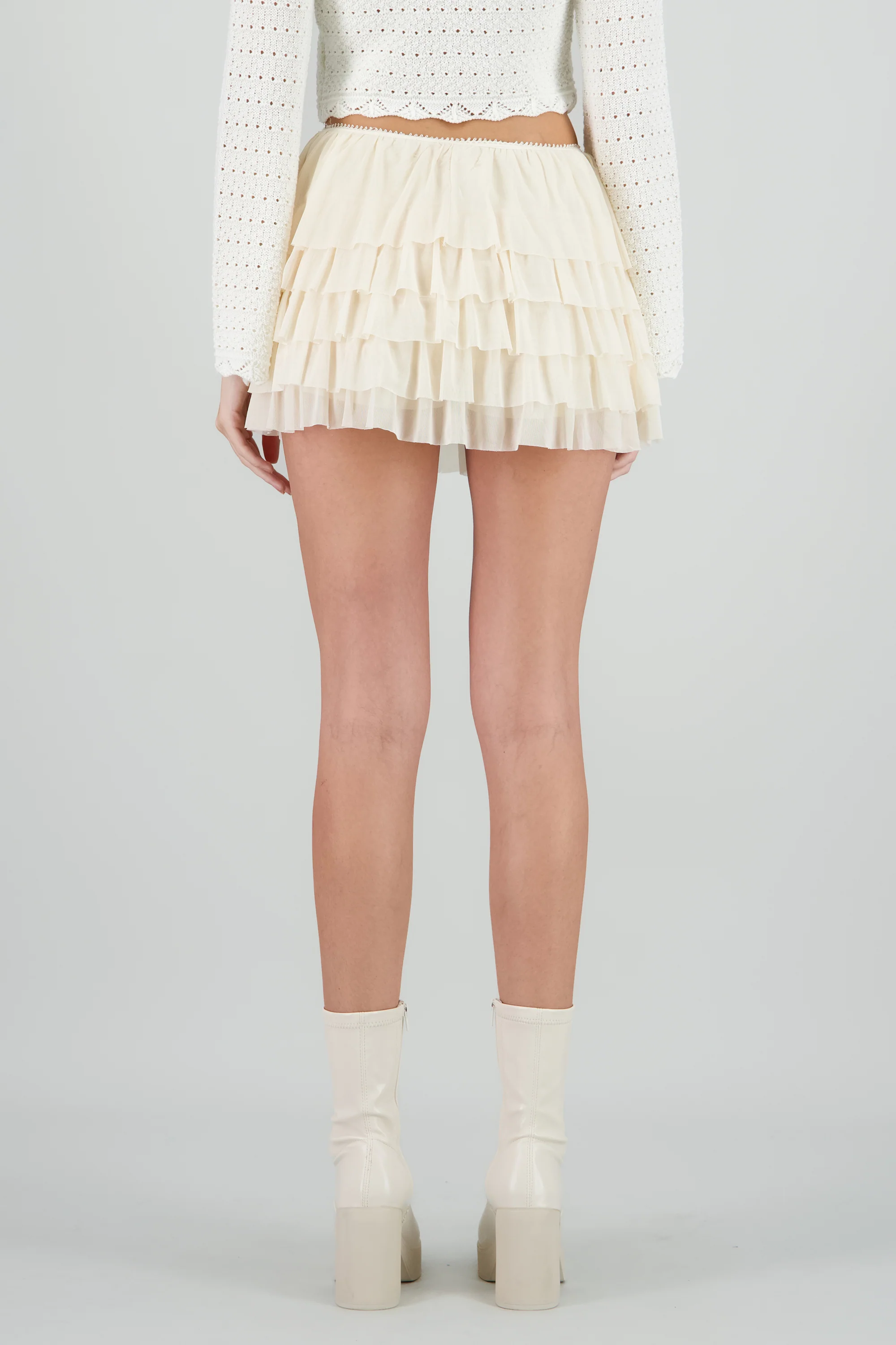Mini falda olanes mesh - Image 4