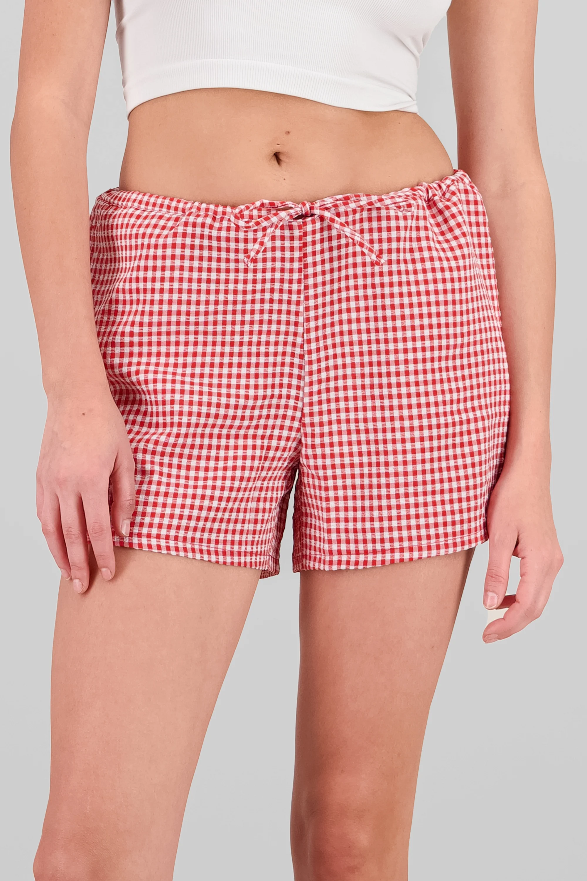 Mini shorts gingham - Image 5