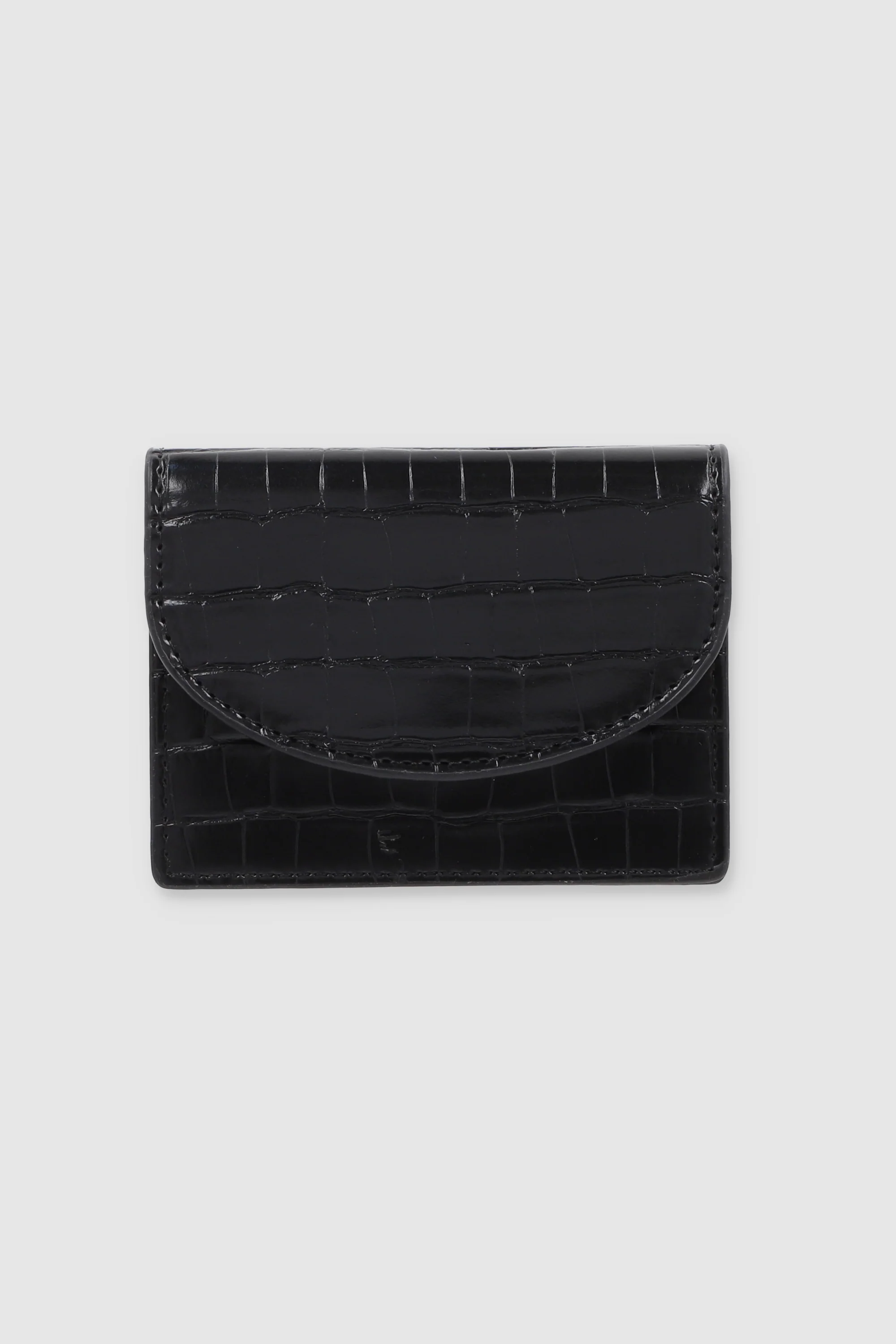 Monedero tapa croco