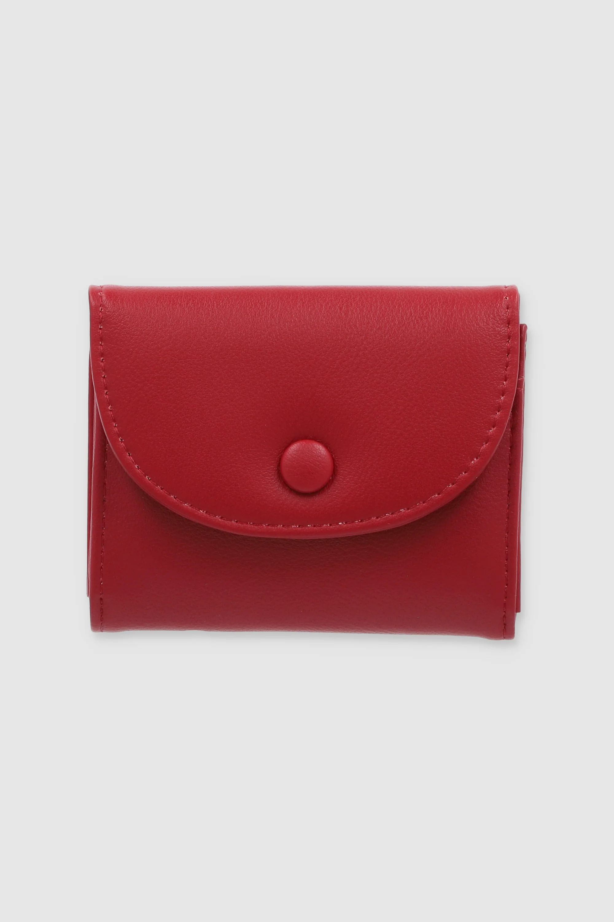 Monedero tapa boton