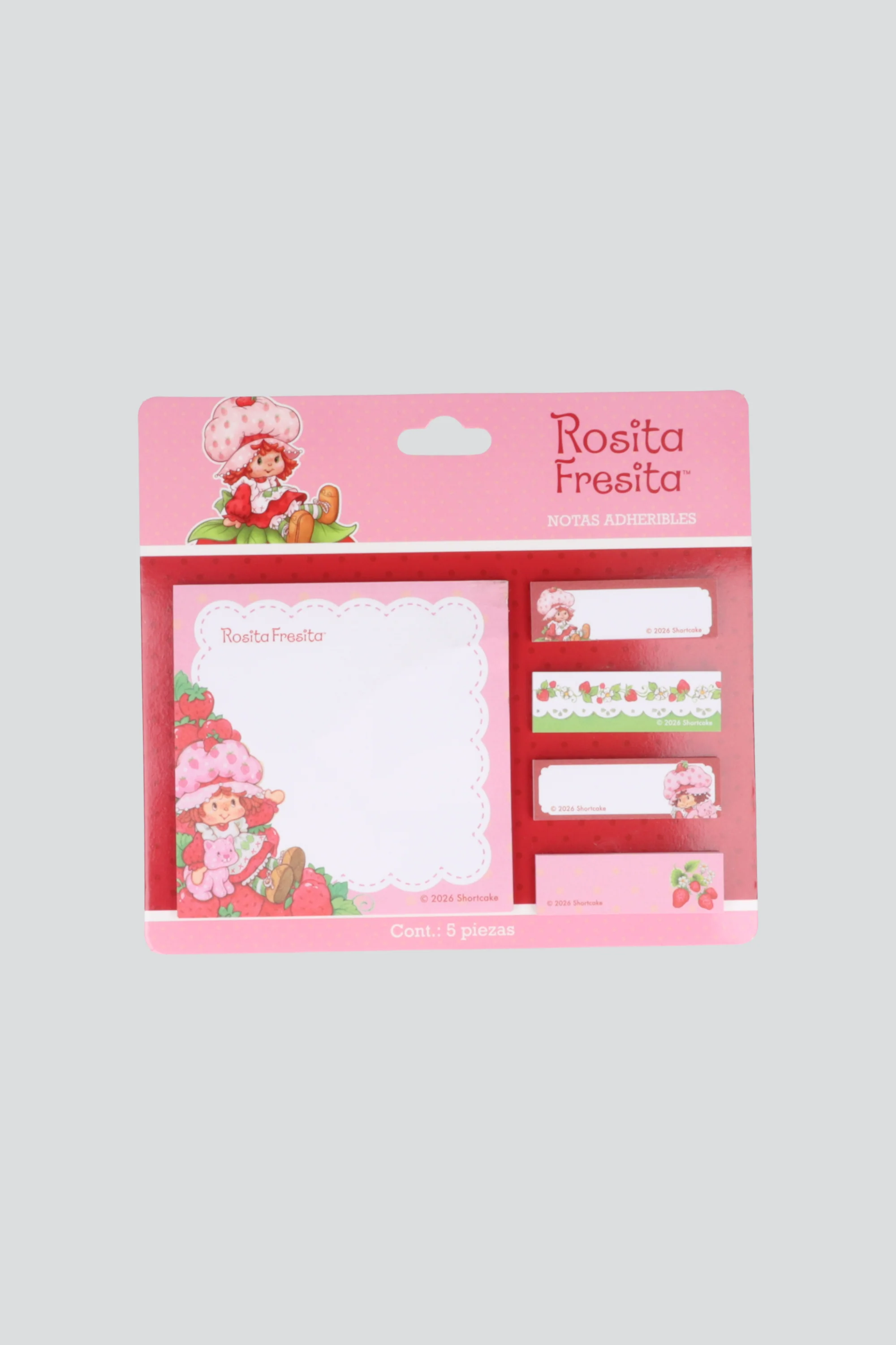 Notas adheribles rosita fresita