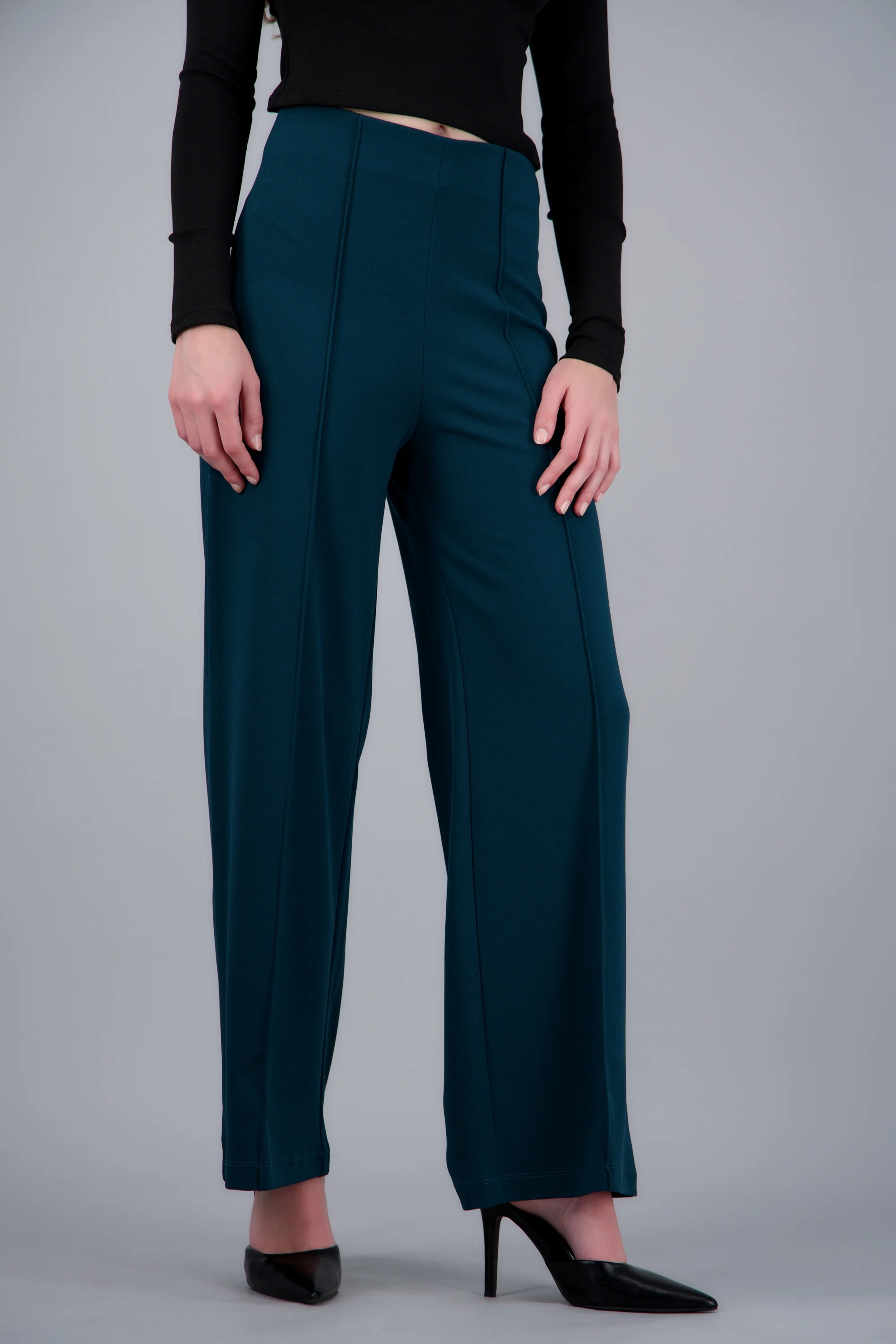 Pantalo amplio costura frontal - Image 2
