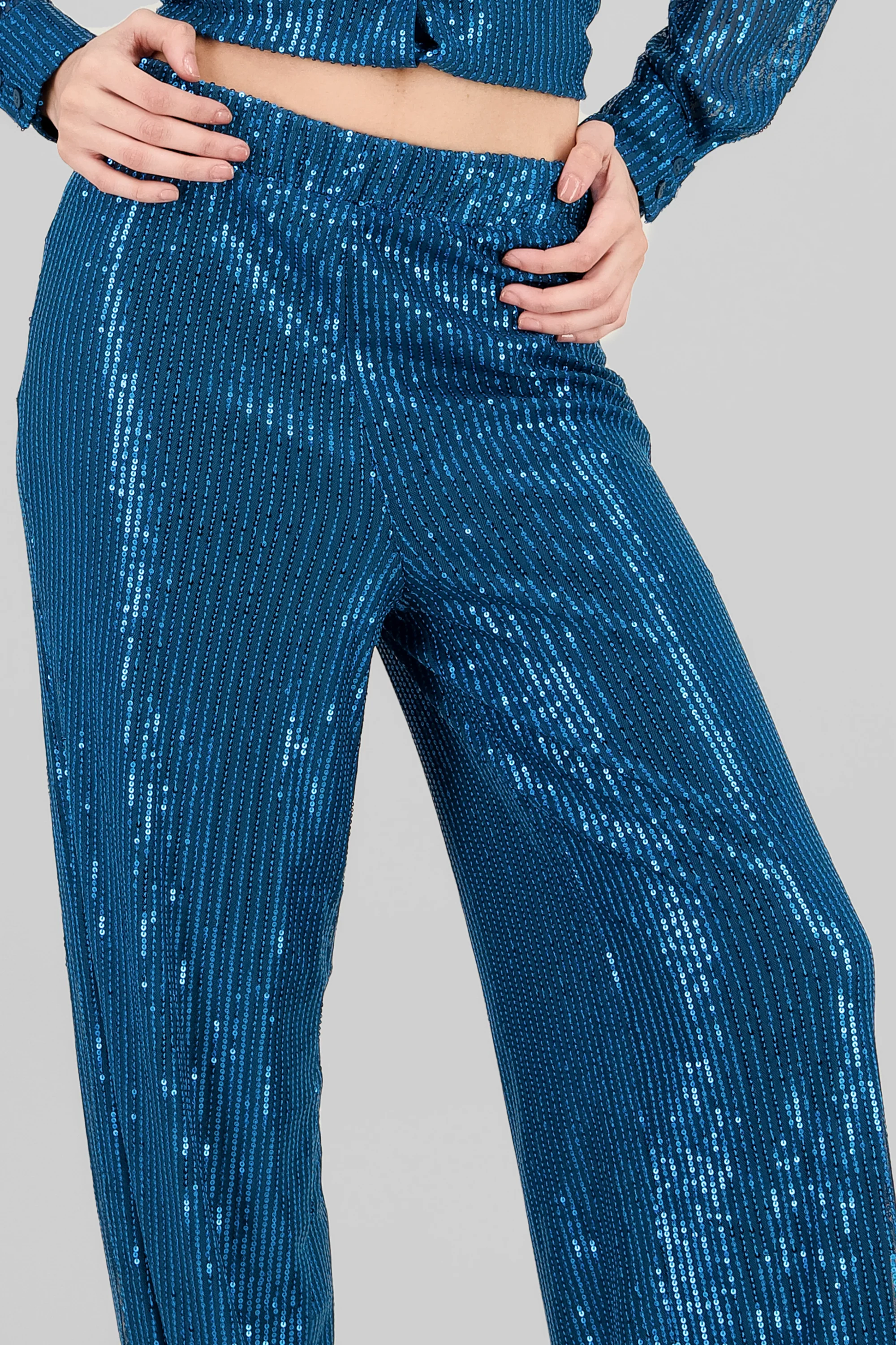 Pantalon amplio brillos - Image 5