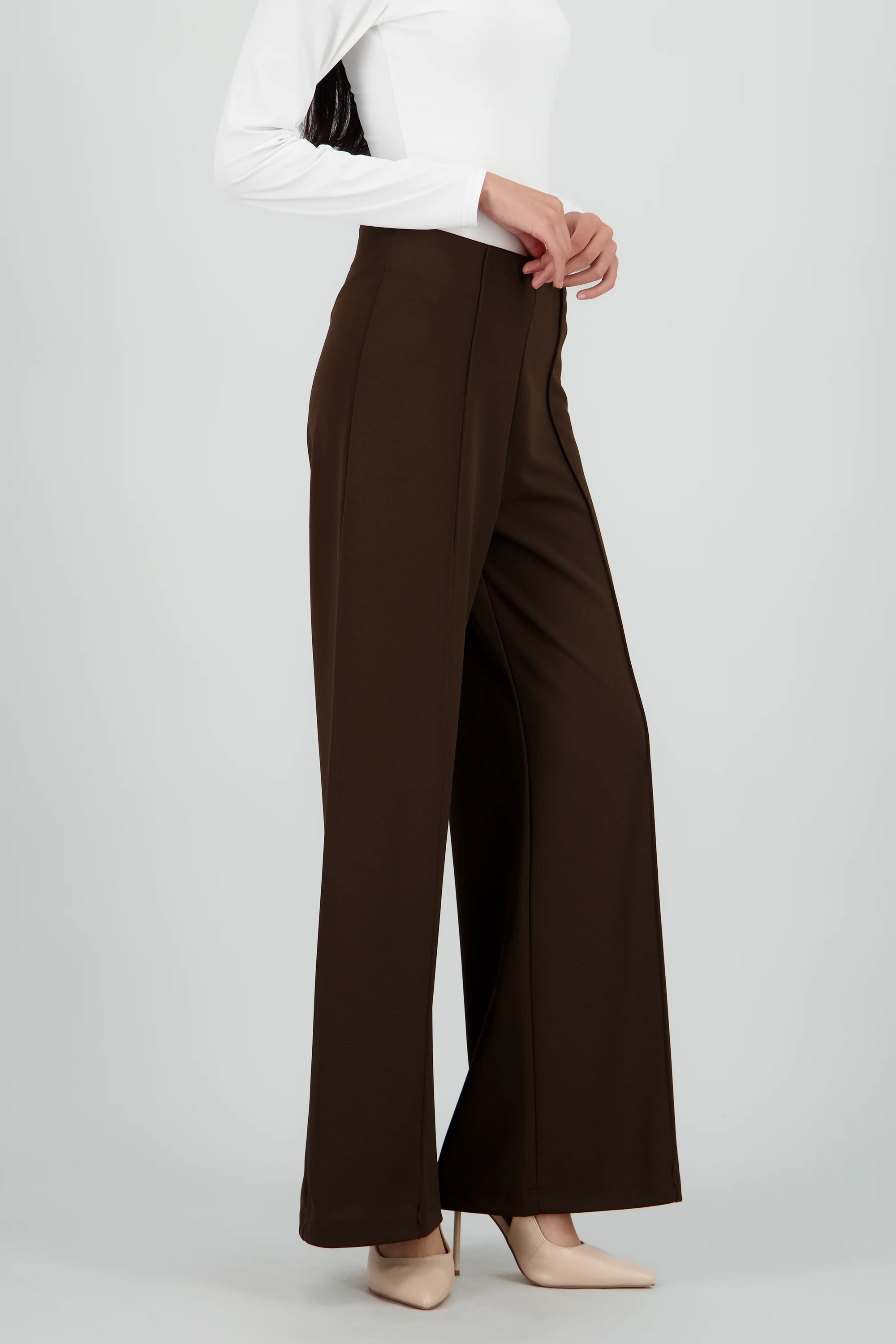 Pantalón Amplio Costura Frontal - Image 3